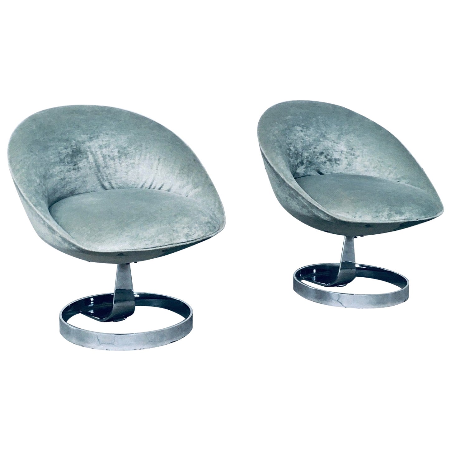 Ensemble de chaises longues SPHERE POD de l'ère spatiale, France, années 1960