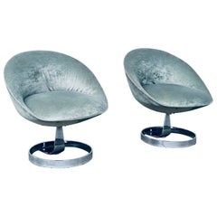 Ensemble de chaises longues SPHERE POD de l'ère spatiale, France, années 1960