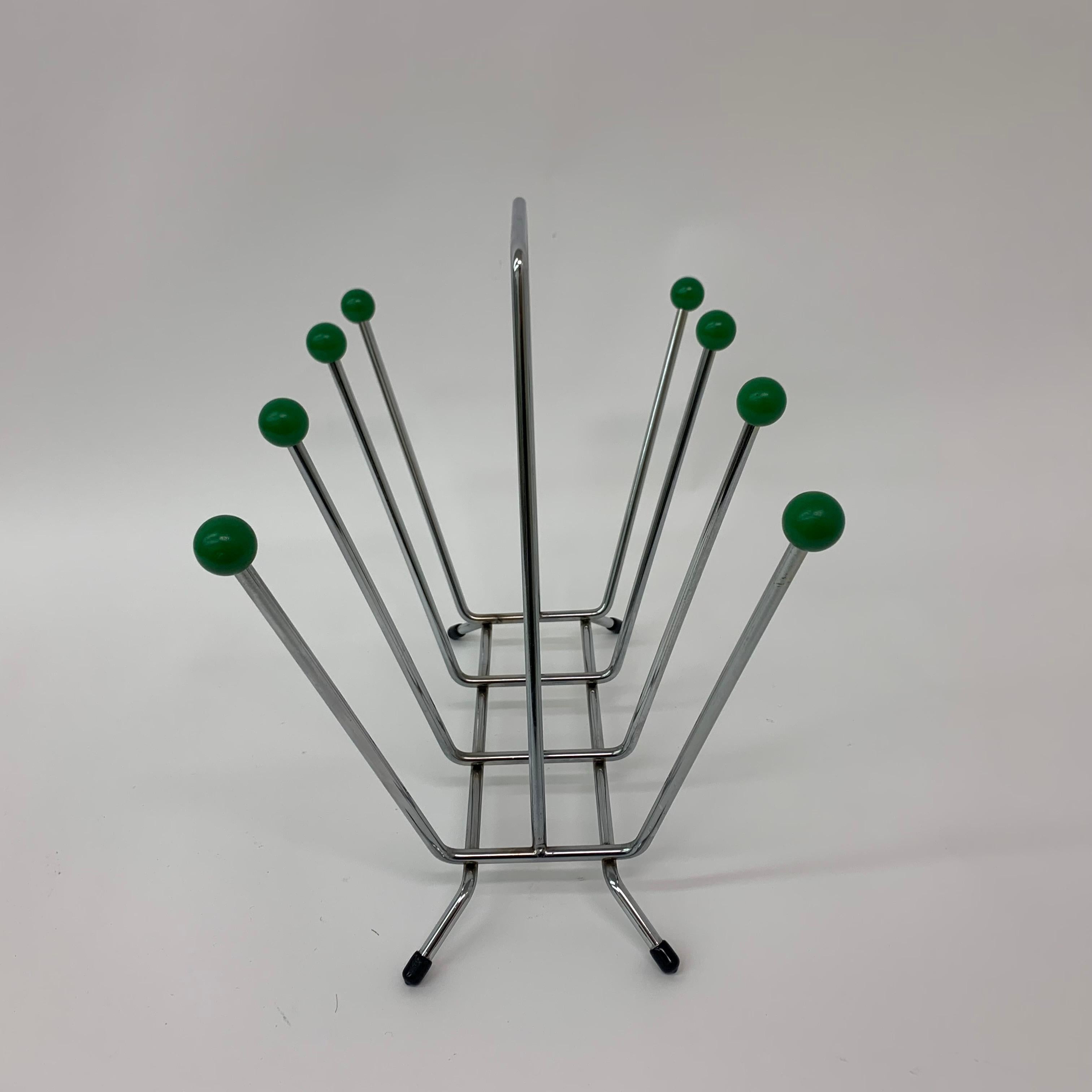 Portarevistas atómico Sputnik de la era espacial , años 70 en venta 5