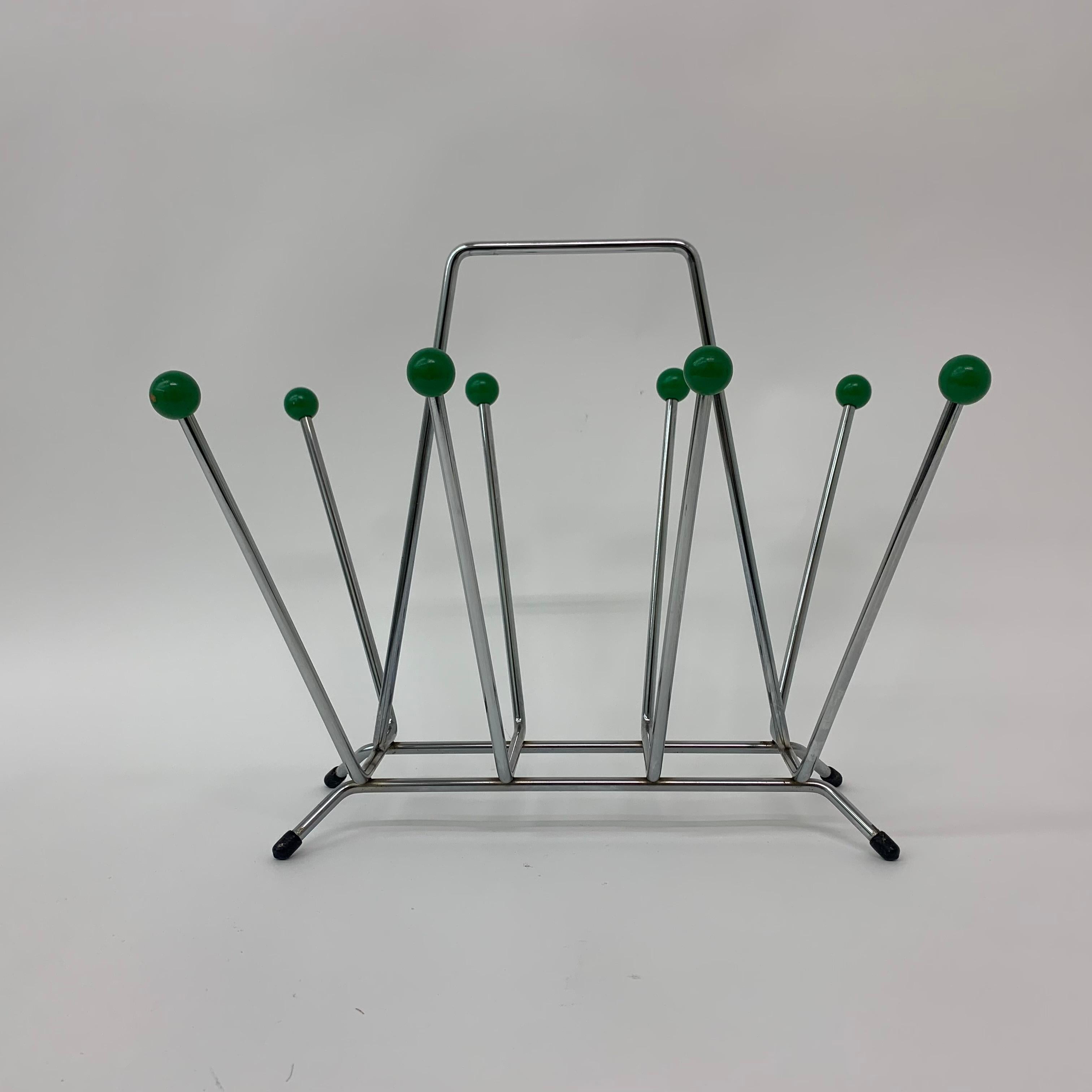 Portarevistas atómico Sputnik de la era espacial , años 70 en Bueno estado para la venta en Delft, NL