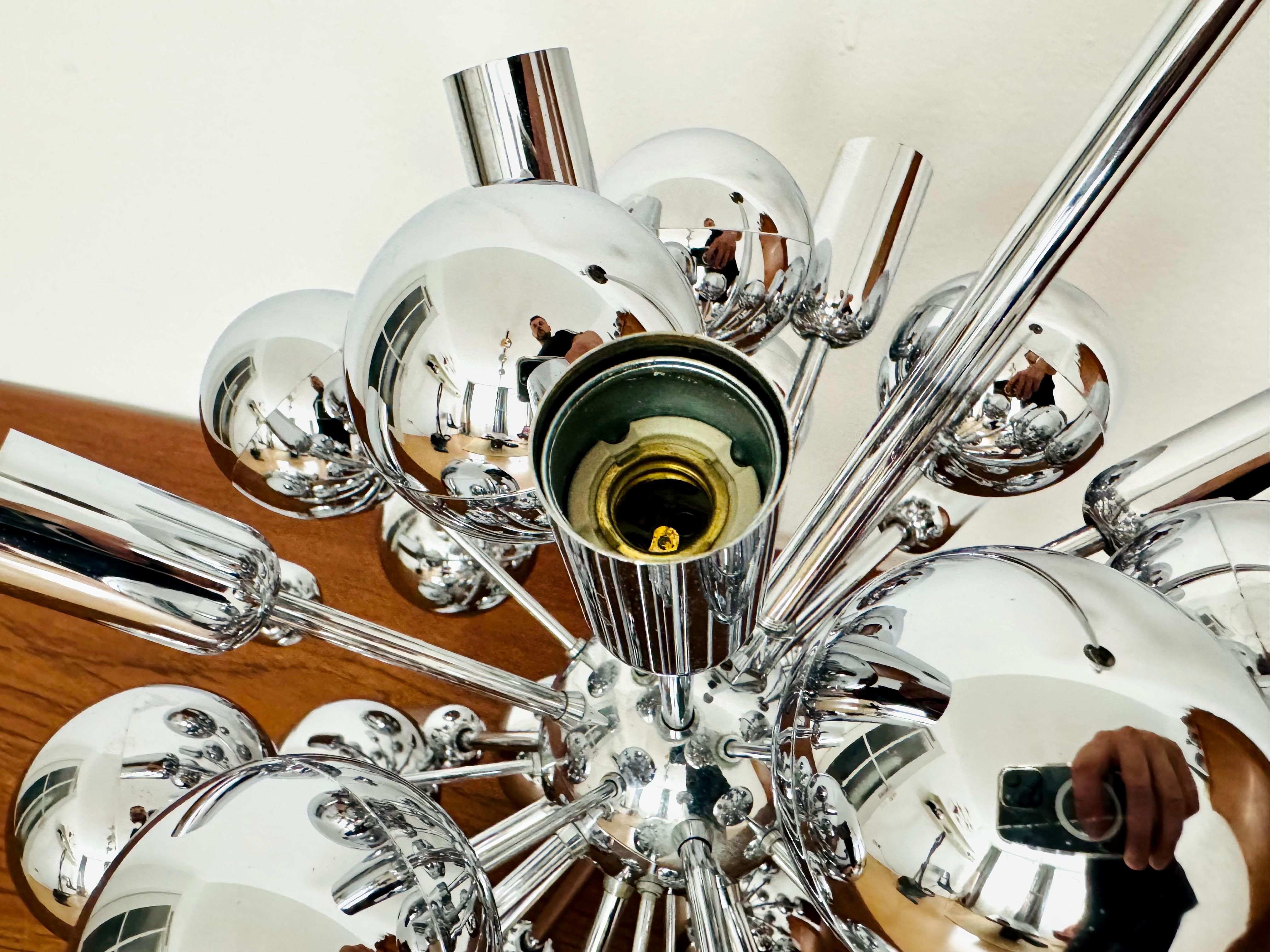 Lustre Spoutnik de l'ère spatiale par Cosack en vente 8