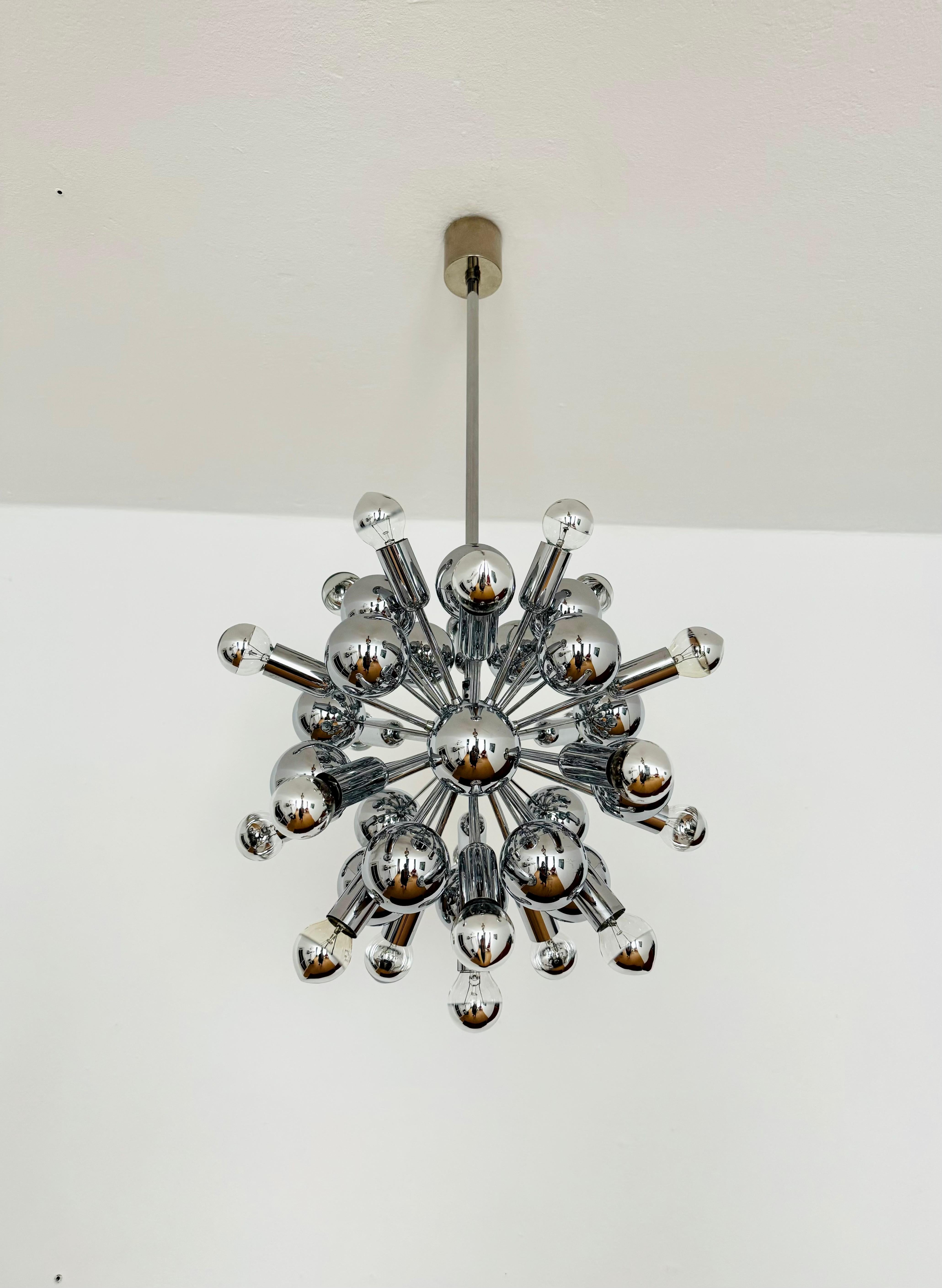 Ère spatiale Lustre Spoutnik de l'ère spatiale par Cosack en vente