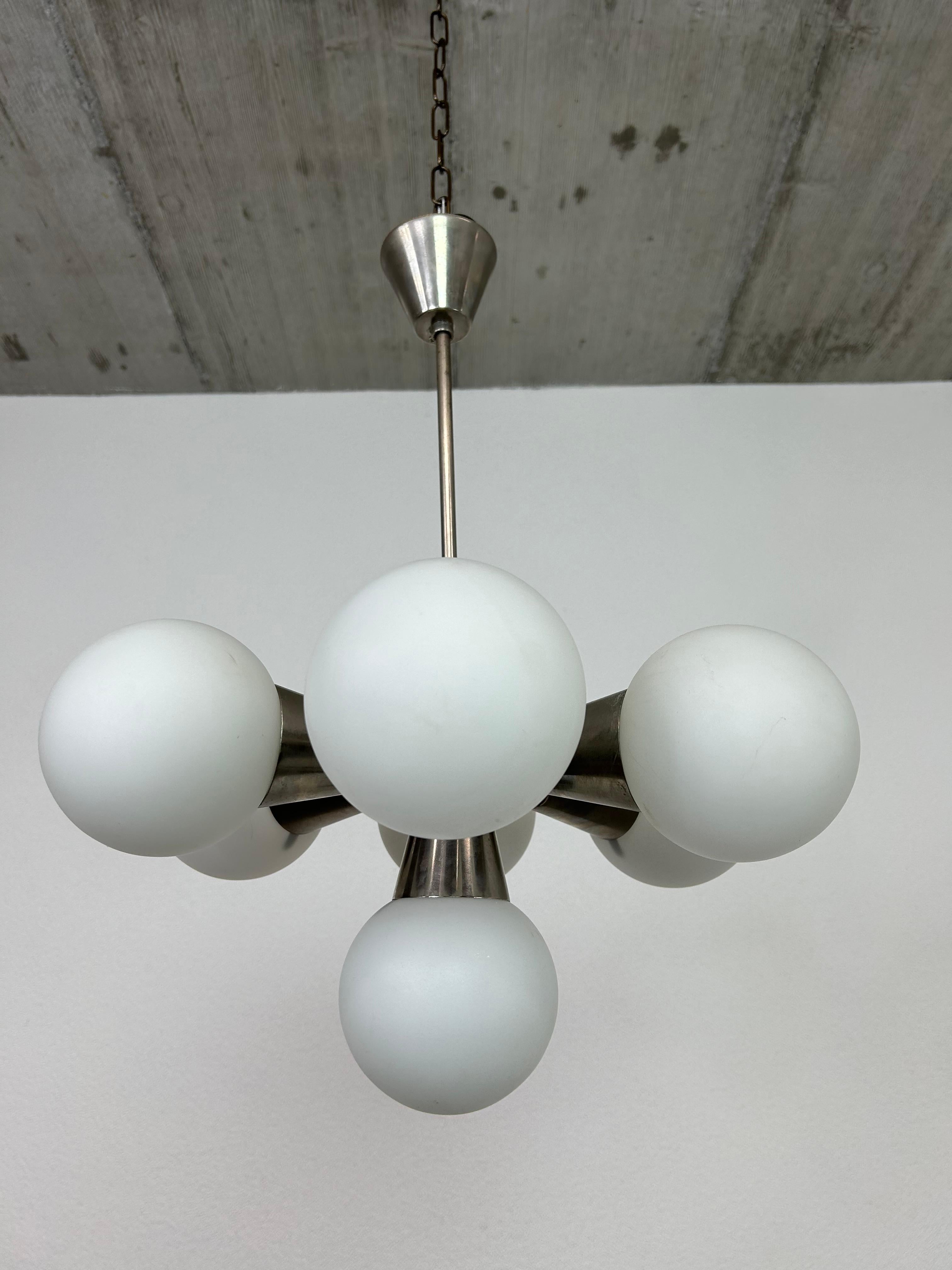 Tchèque Lustre Sputnik de l'ère Space en vente