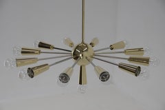 Space Age Sputnik Chandelier in Perfect Condition, Czechoslovakia, 1960s