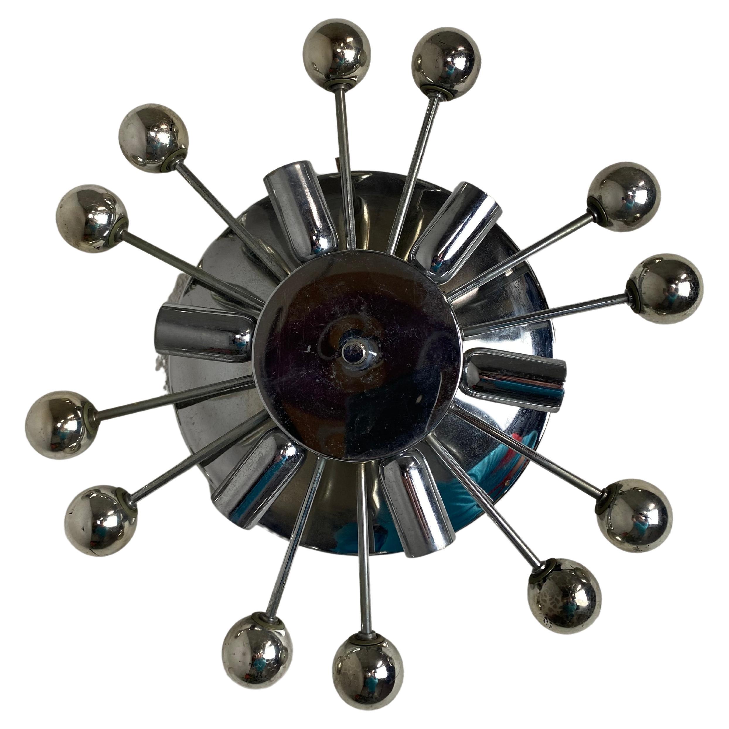 Space Age Sputnik Wall Lamp For Sale