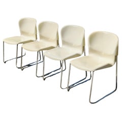 Space Age Stackable Swing Chairs Model SM400 K designed by Gerd Lange