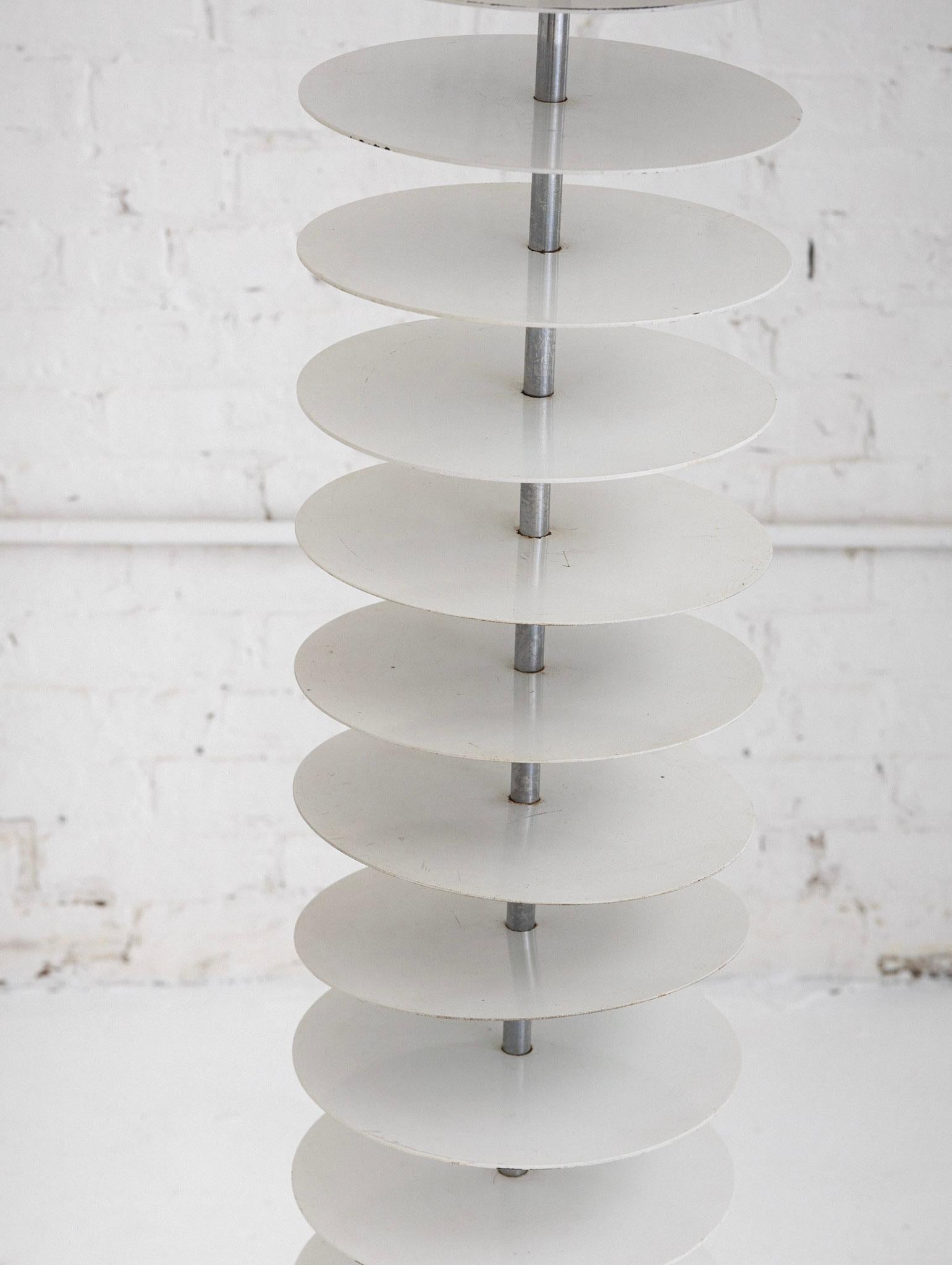 Space Age Stacked Disc Floorlamp 1