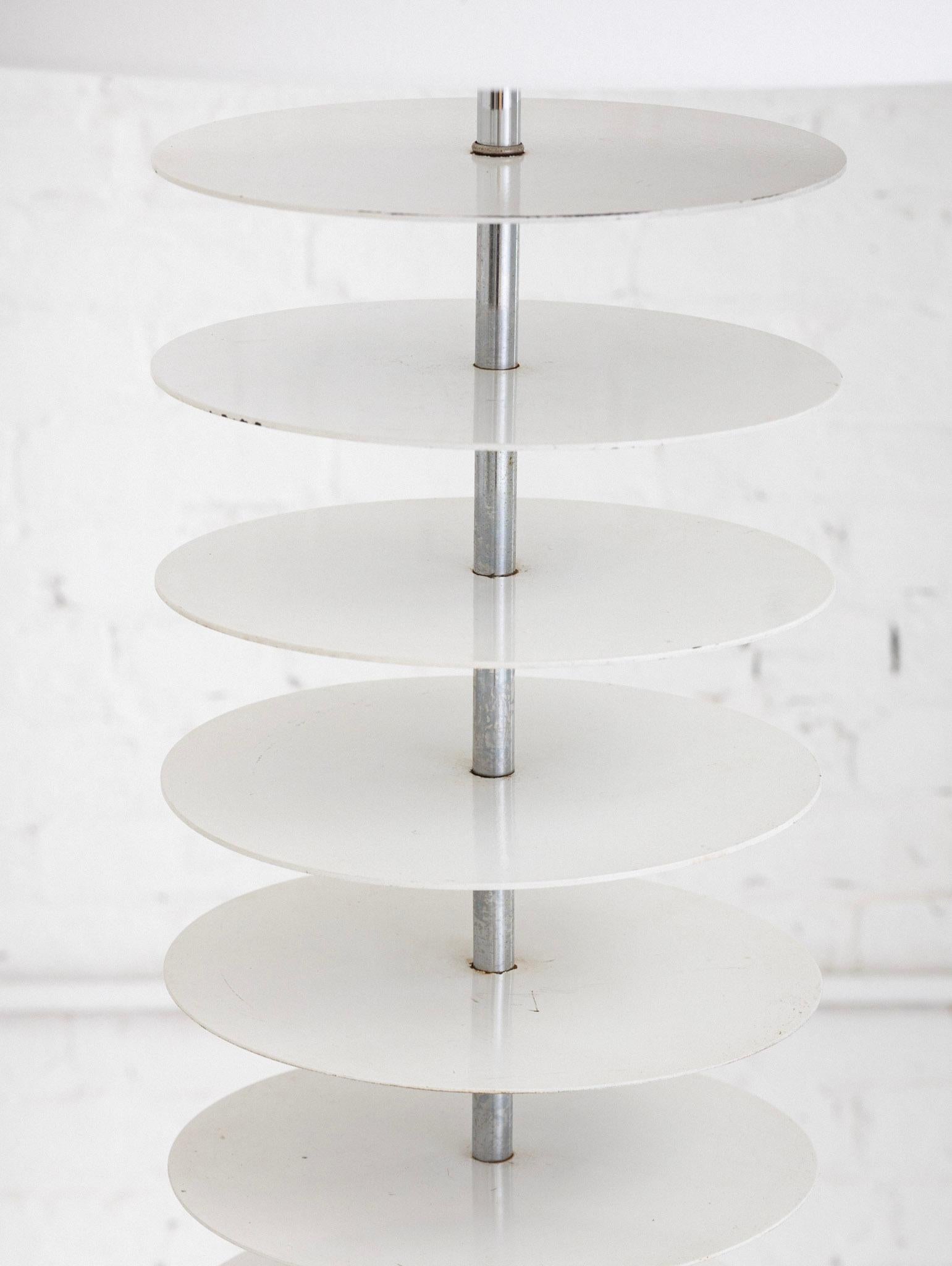Space Age Stacked Disc Floorlamp 3