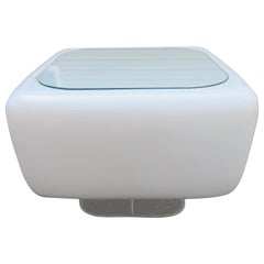 Tavolino A Space Age Steelcase di William Andrus Mid-Century Modern