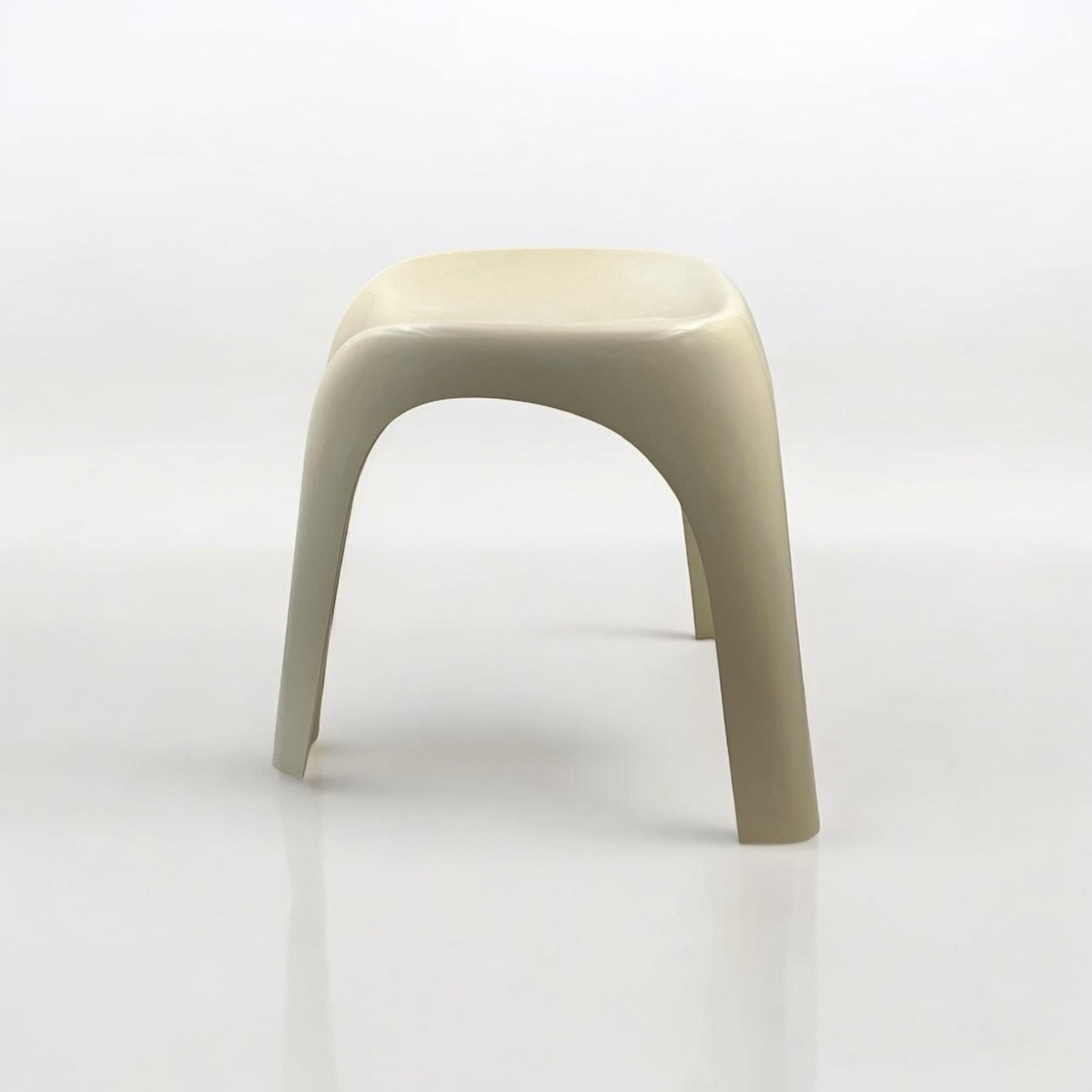 Taburete Space Age Bilumen 'STACKI' Diseño de Giorgina Castiglioni, Italia Años 70 Era espacial en venta