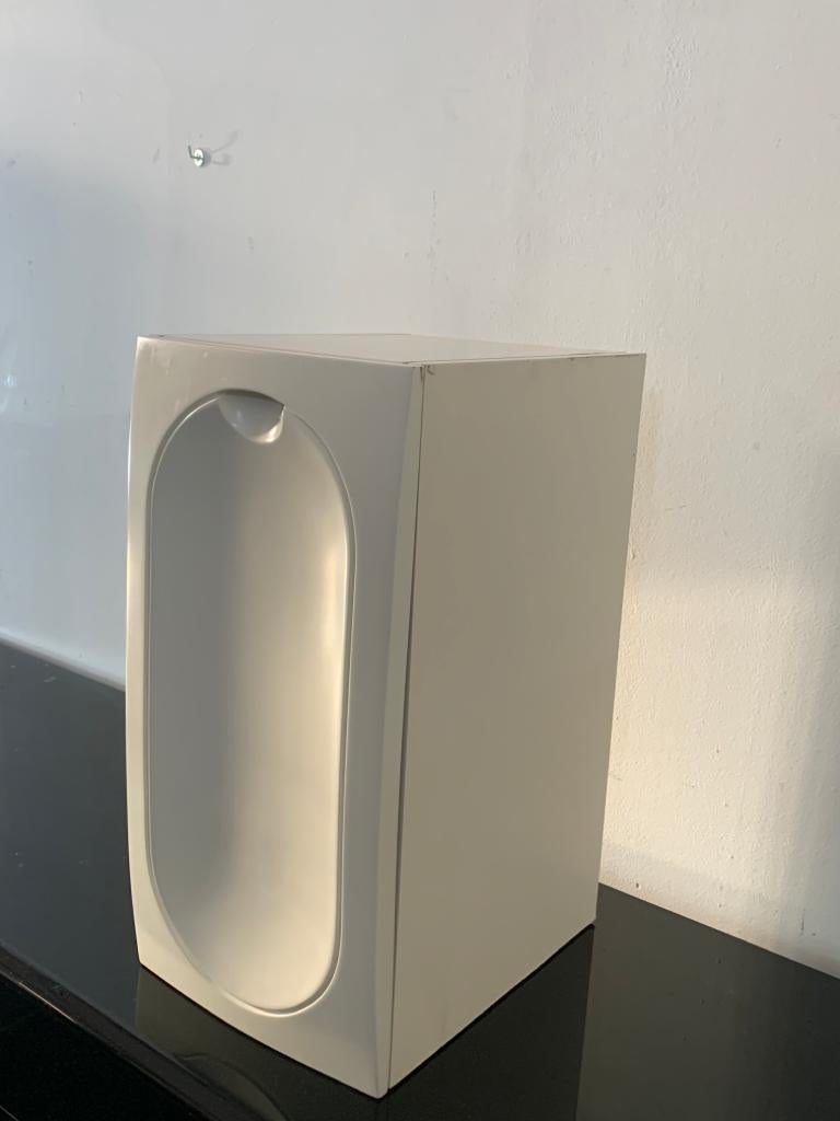 Armarios de madera lacada estilo Space Age, años 70, set de 2 en venta 5