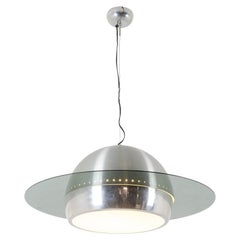 Space Age style pendant light. 1970s.