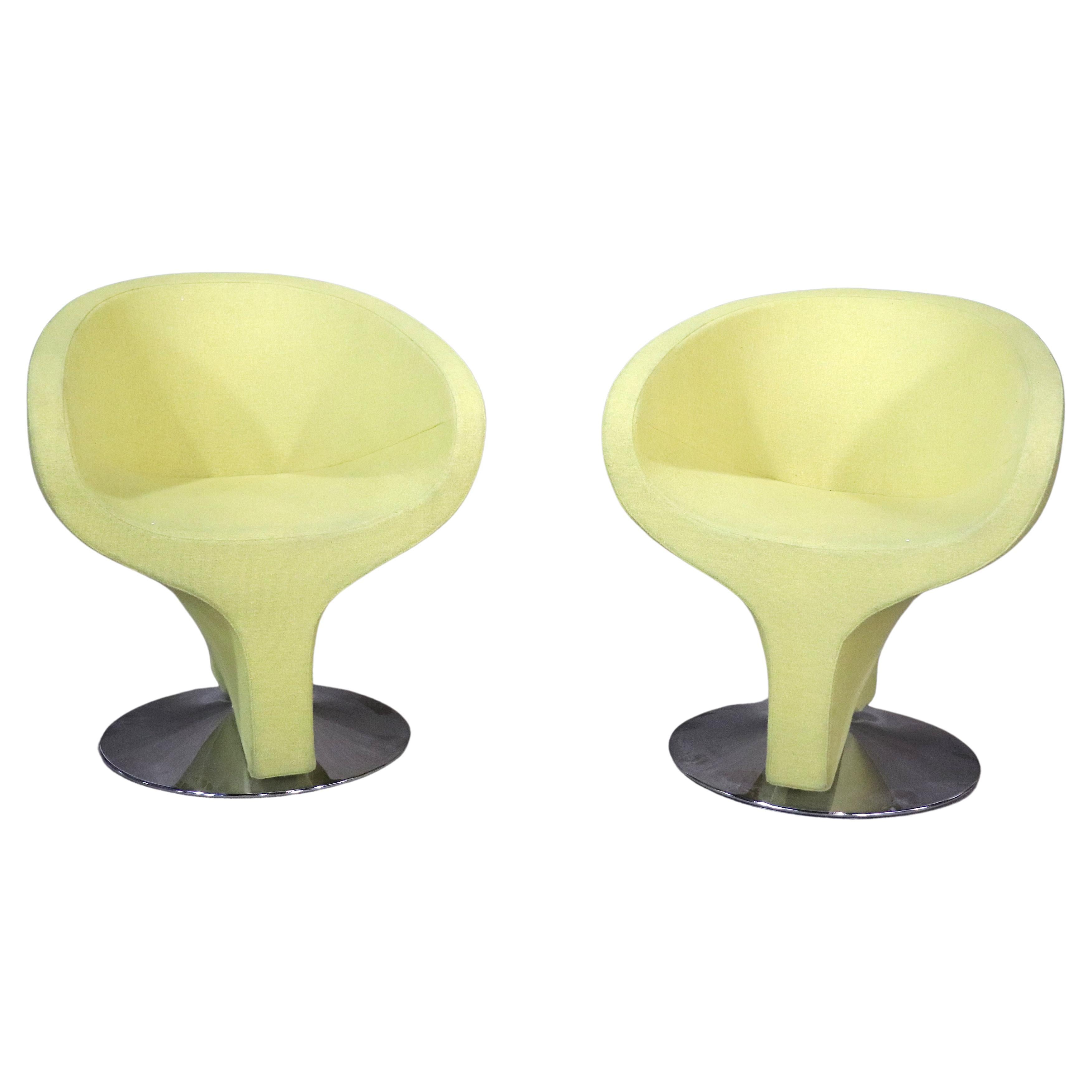 Space Age Style Swivel Chairs For Sale