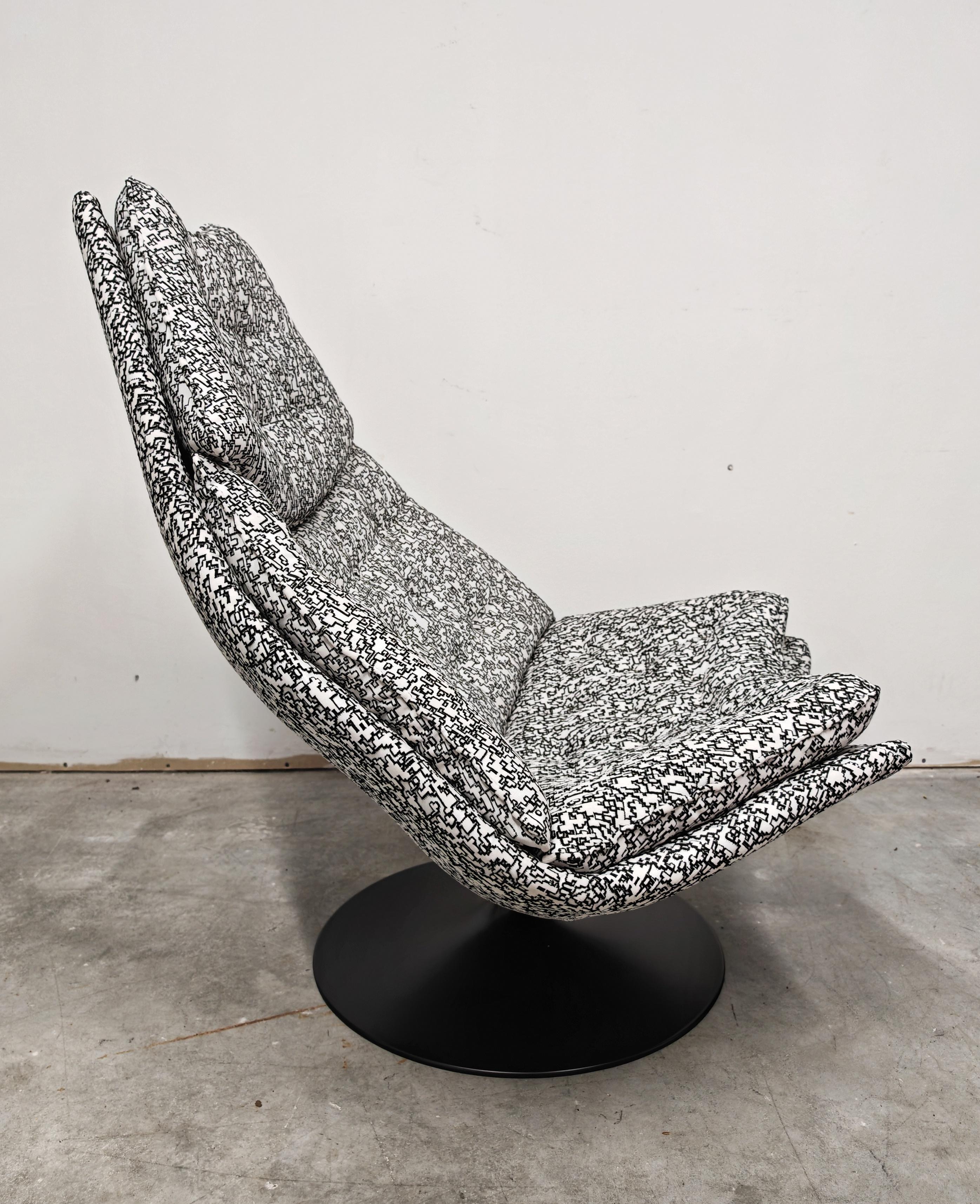 Néerlandais Chaise longue pivotante FS 588 conçue par Geoffrey Harcourt pour Artifort en vente