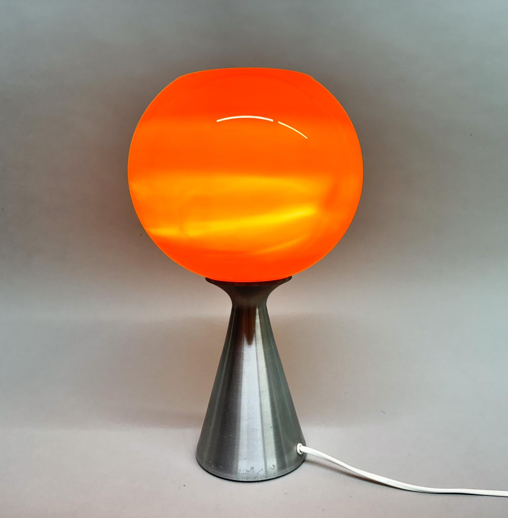 Lámpara de mesa Space Age de Aloys Gangkofner para ERCO, años 70 en Bueno estado para la venta en Praha, CZ
