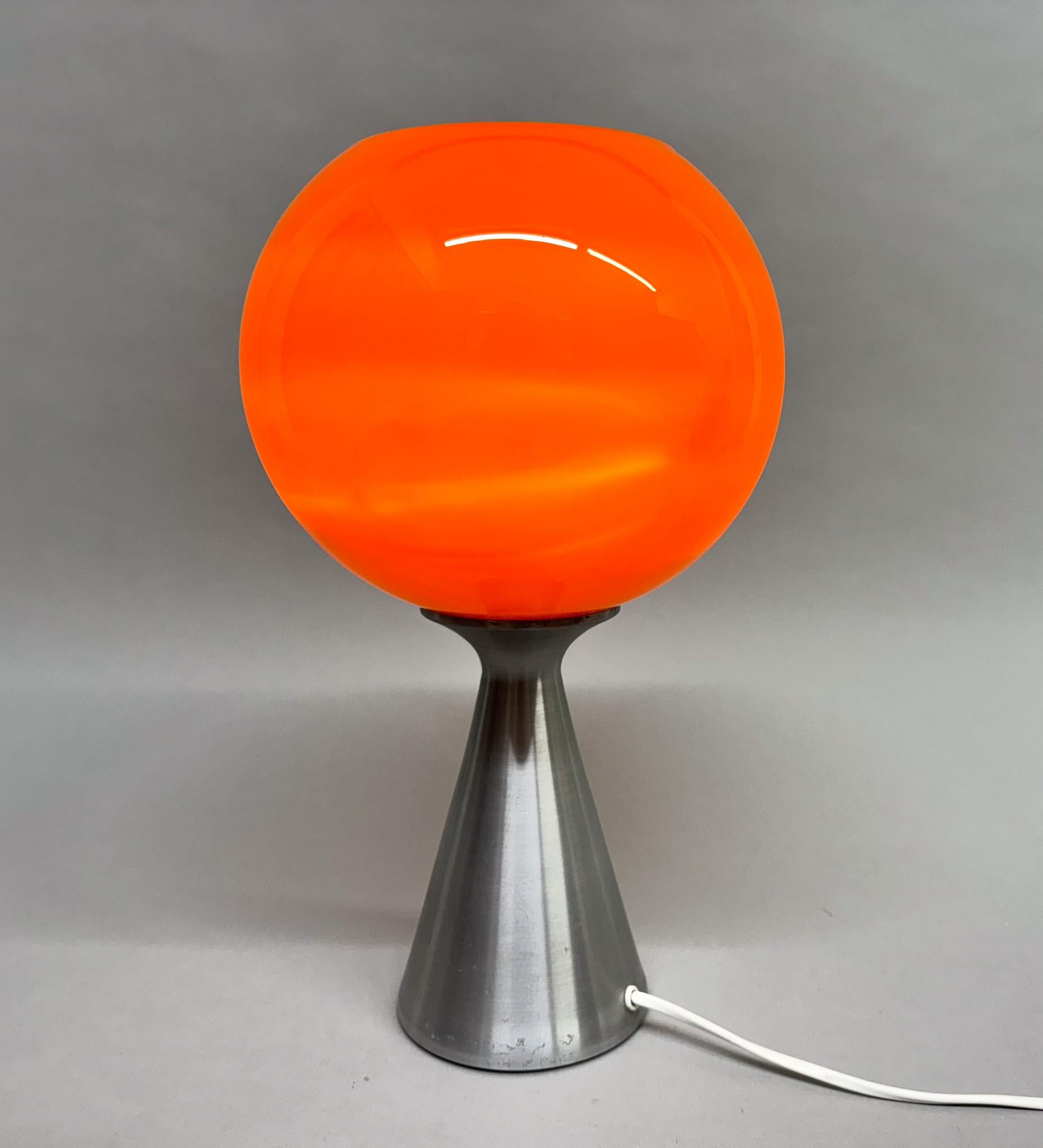 Lámpara de mesa Space Age de Aloys Gangkofner para ERCO, años 70 siglo XX en venta