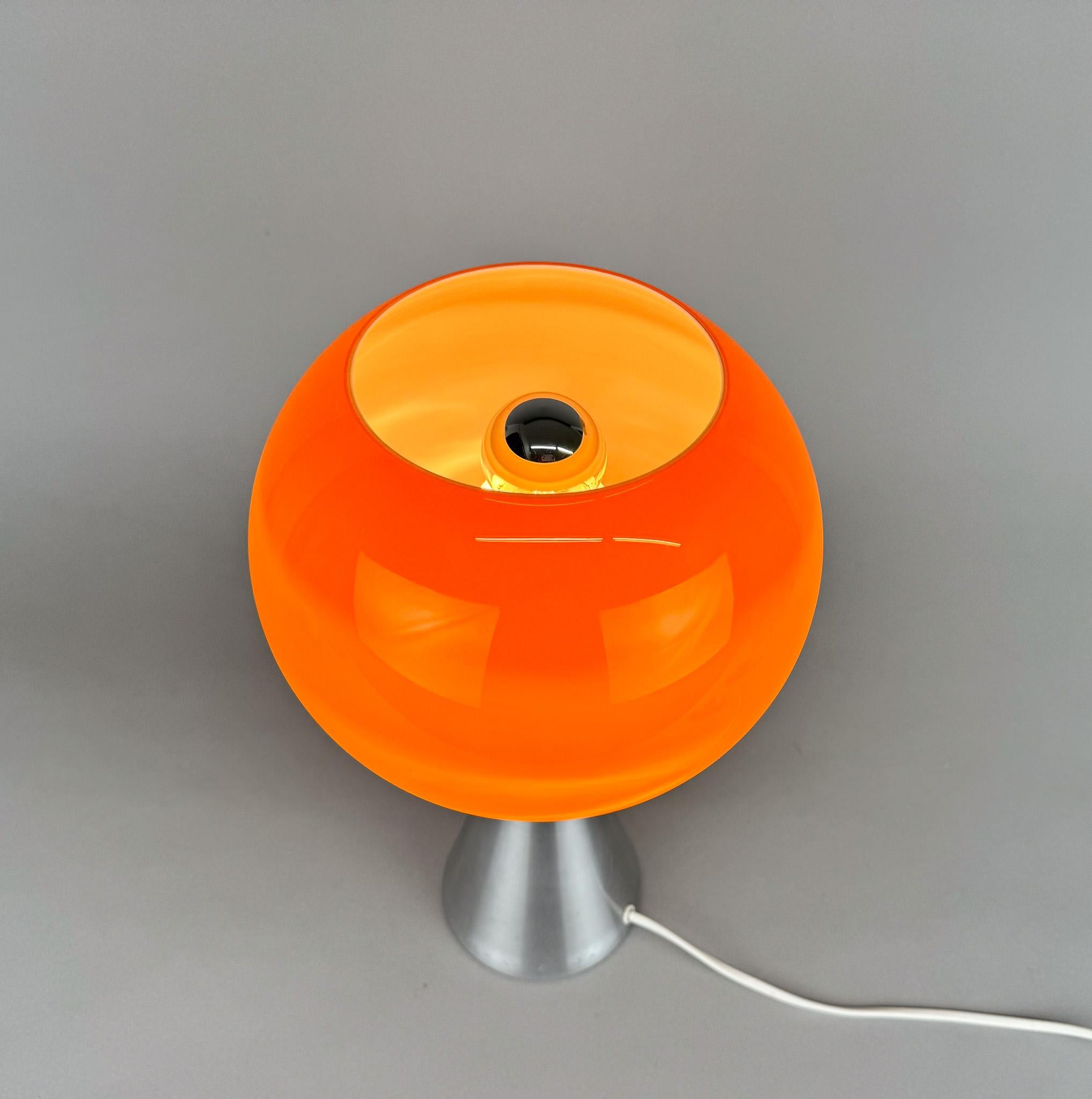 Lámpara de mesa Space Age de Aloys Gangkofner para ERCO, años 70 en venta 1