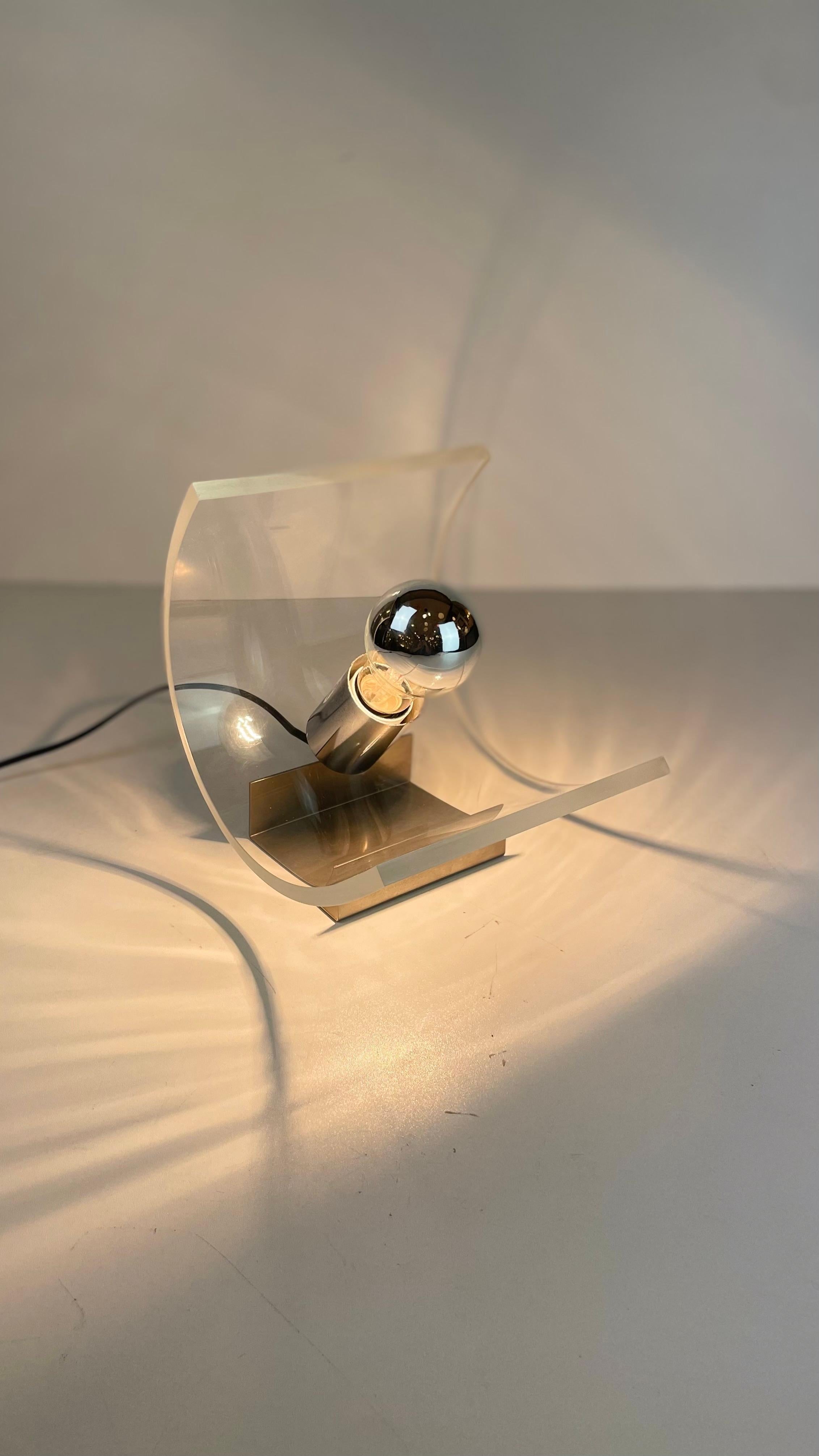 italien Space-Age Table Lamp, 1970s en vente