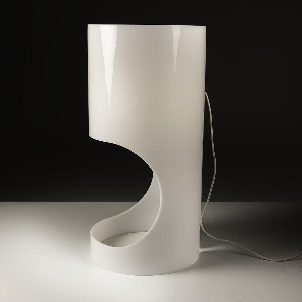 Plastic Space Age Table Lamp by Joan Antoni Blanc for Tramo, 1967 For Sale