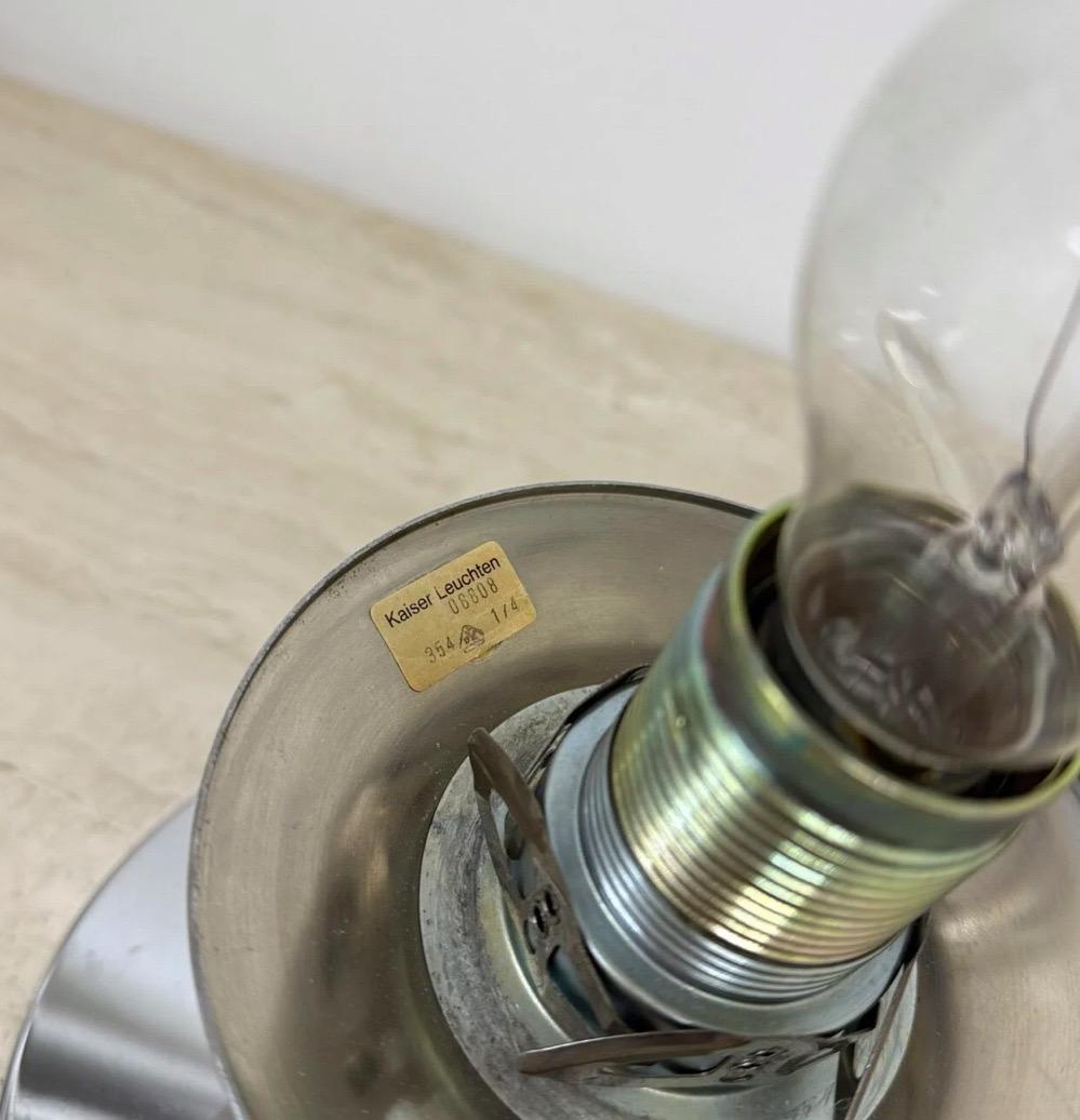 German Space age table lamp by Kaiser Leuchten, 70ties For Sale