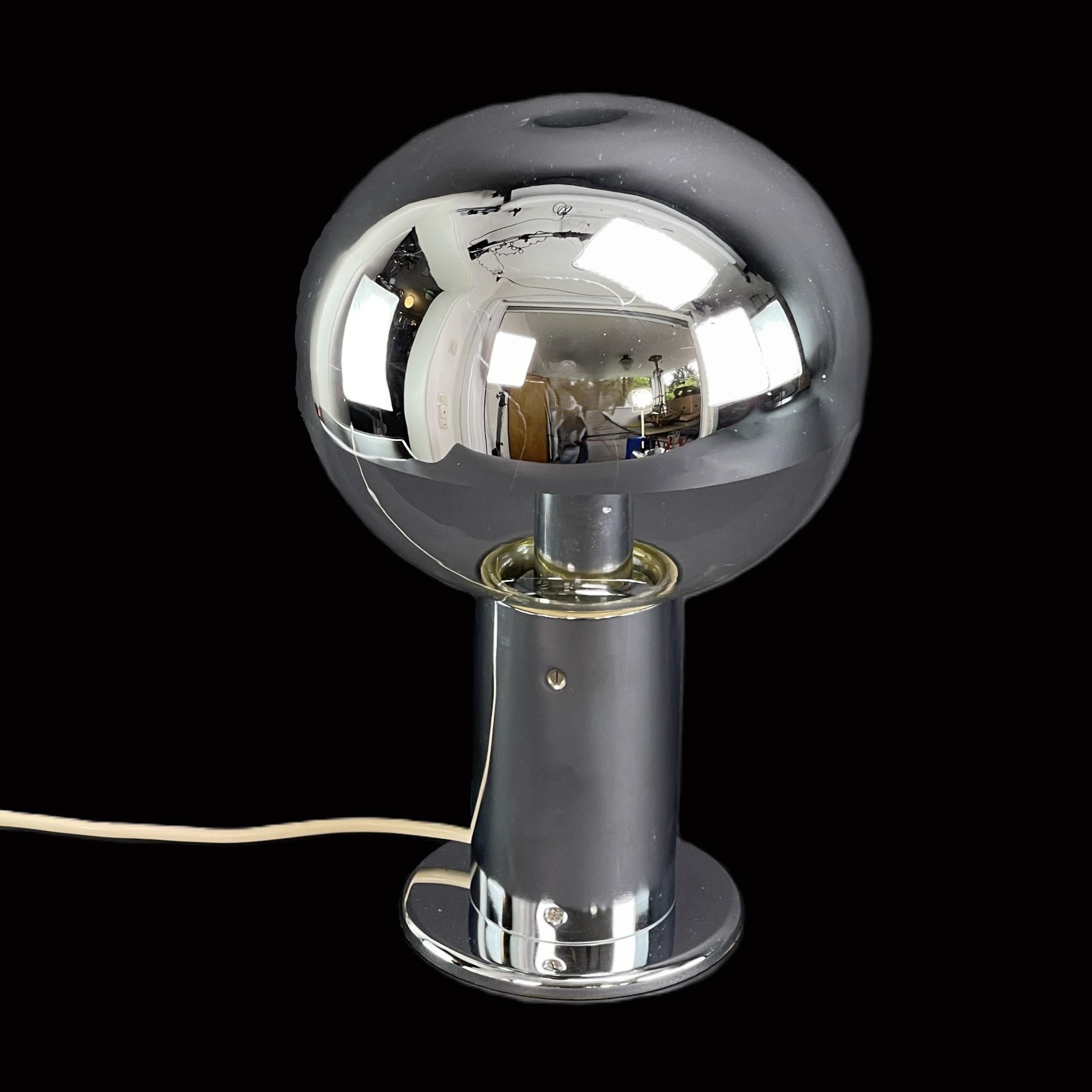 table lamp by Motoko Ishii for Staff (Germany) - 1970s

This rare, large table lamp is a real design classic from the 70s. The lounge lamp by Motoko Ishii is an original and provides a pleasant light. The table lamp is in good condition.

The