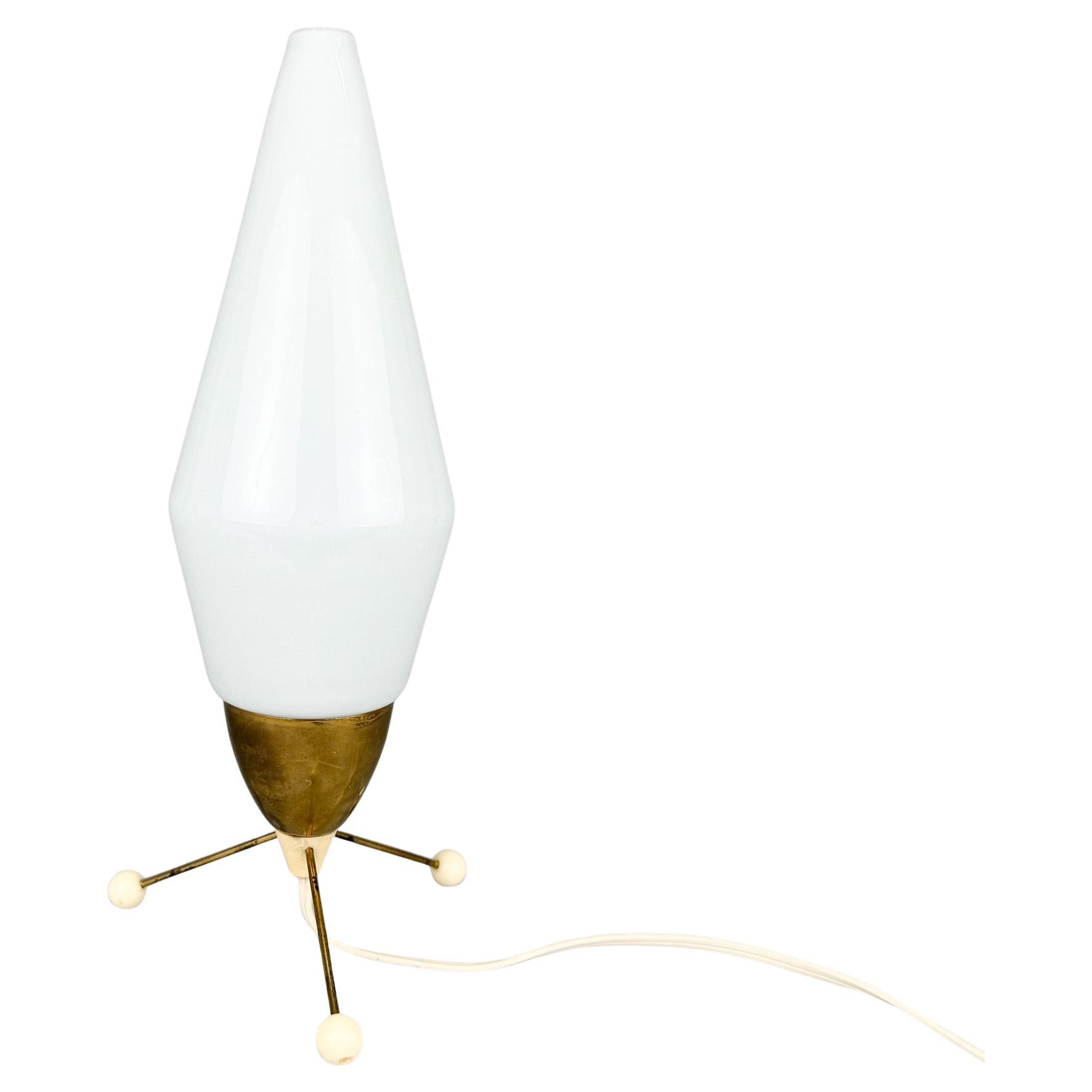 Lámpara de mesa Space Age de Stanislav Kučera para Kamenicky Senov, Checoslovaquia