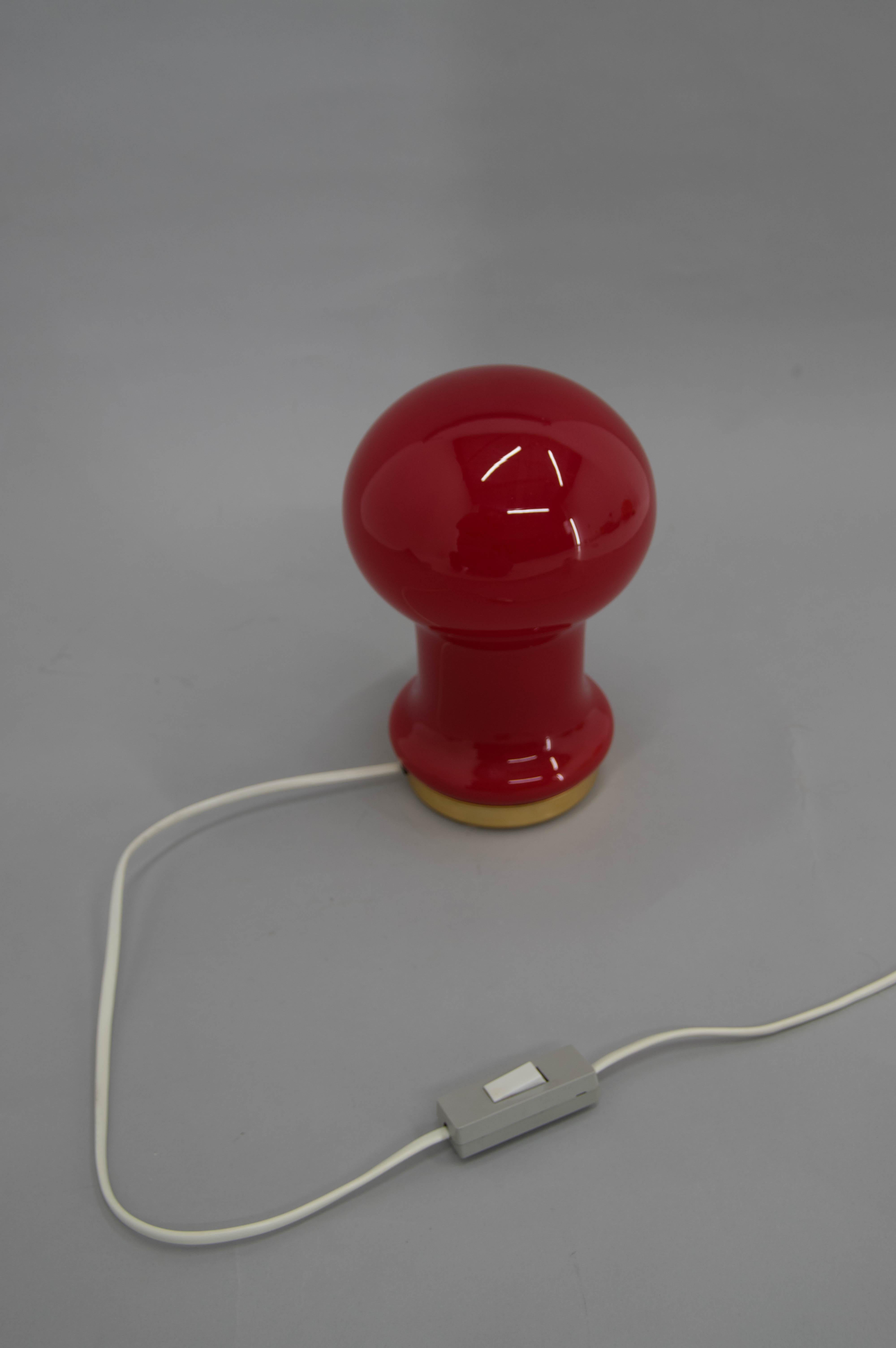 Space Age Table Lamp by Stepan Tabera, 1960s In Good Condition For Sale In Praha, CZ