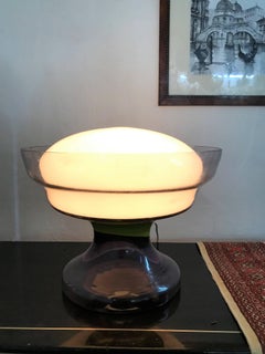 Space Age Table Lamp by Toni Zuccheri for Venini, circa 1960 in Murano Glass