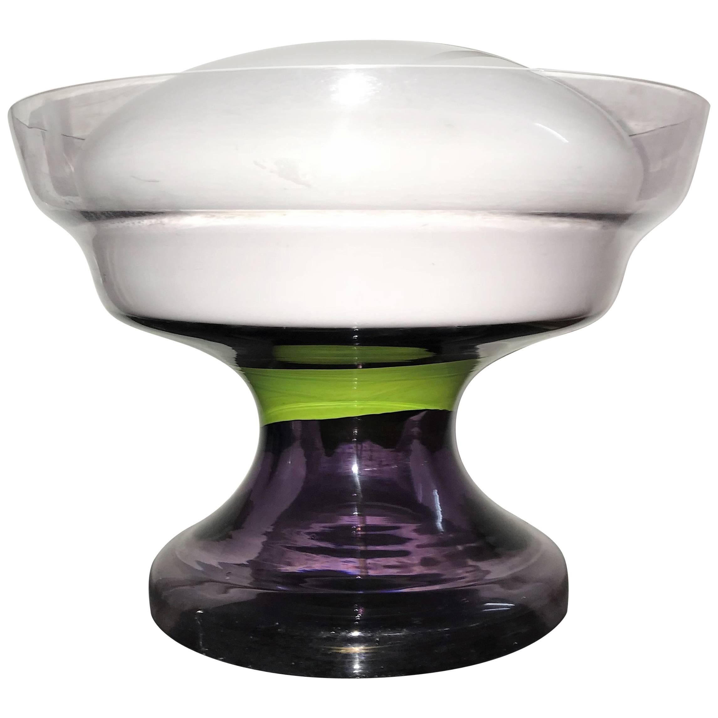 Space Age Table Lamp by Toni Zuccheri for Venini, circa 1960 in Murano Glass For Sale