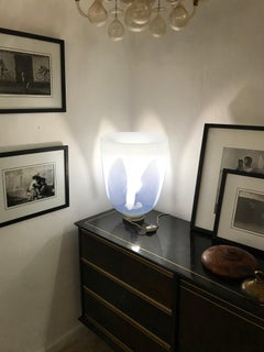 Space Age Table Lamp by Toni Zuccheri for Venini in Murano Glass