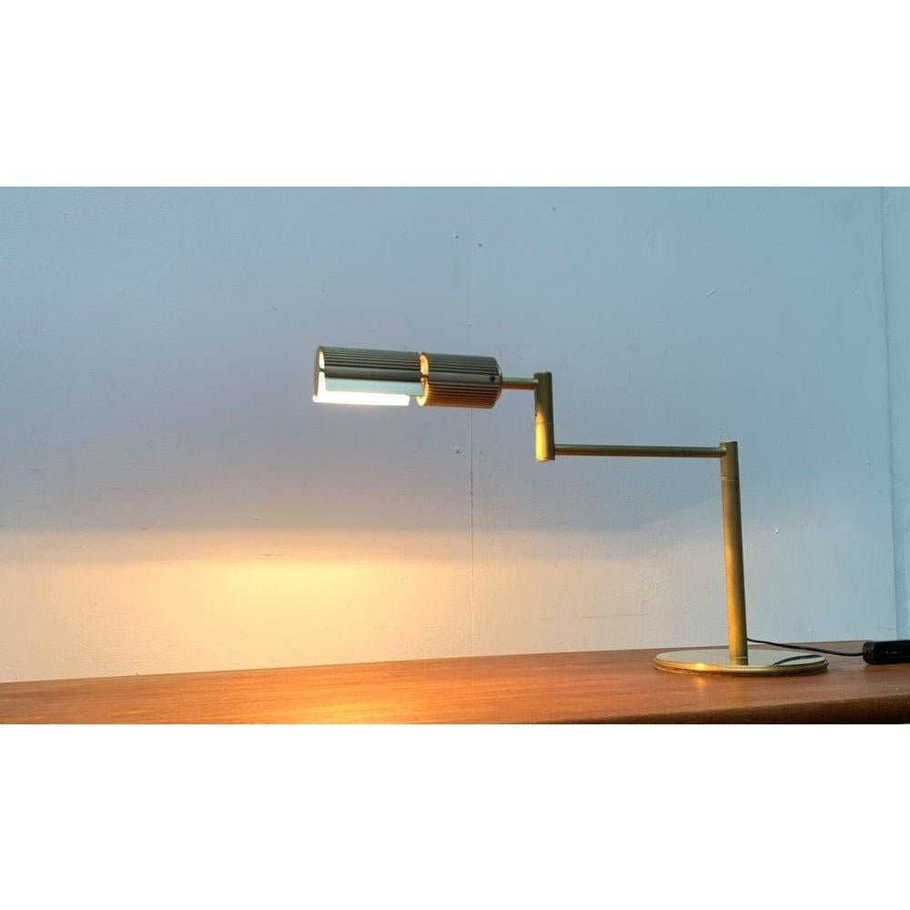 Suisse Lampe de table de l'ère spatiale de V. Frauenknecht pour Swisslamps International, 1970 en vente