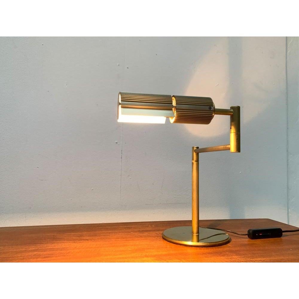 Lampe de table de l'ère spatiale de V. Frauenknecht pour Swisslamps International, 1970 en vente 1