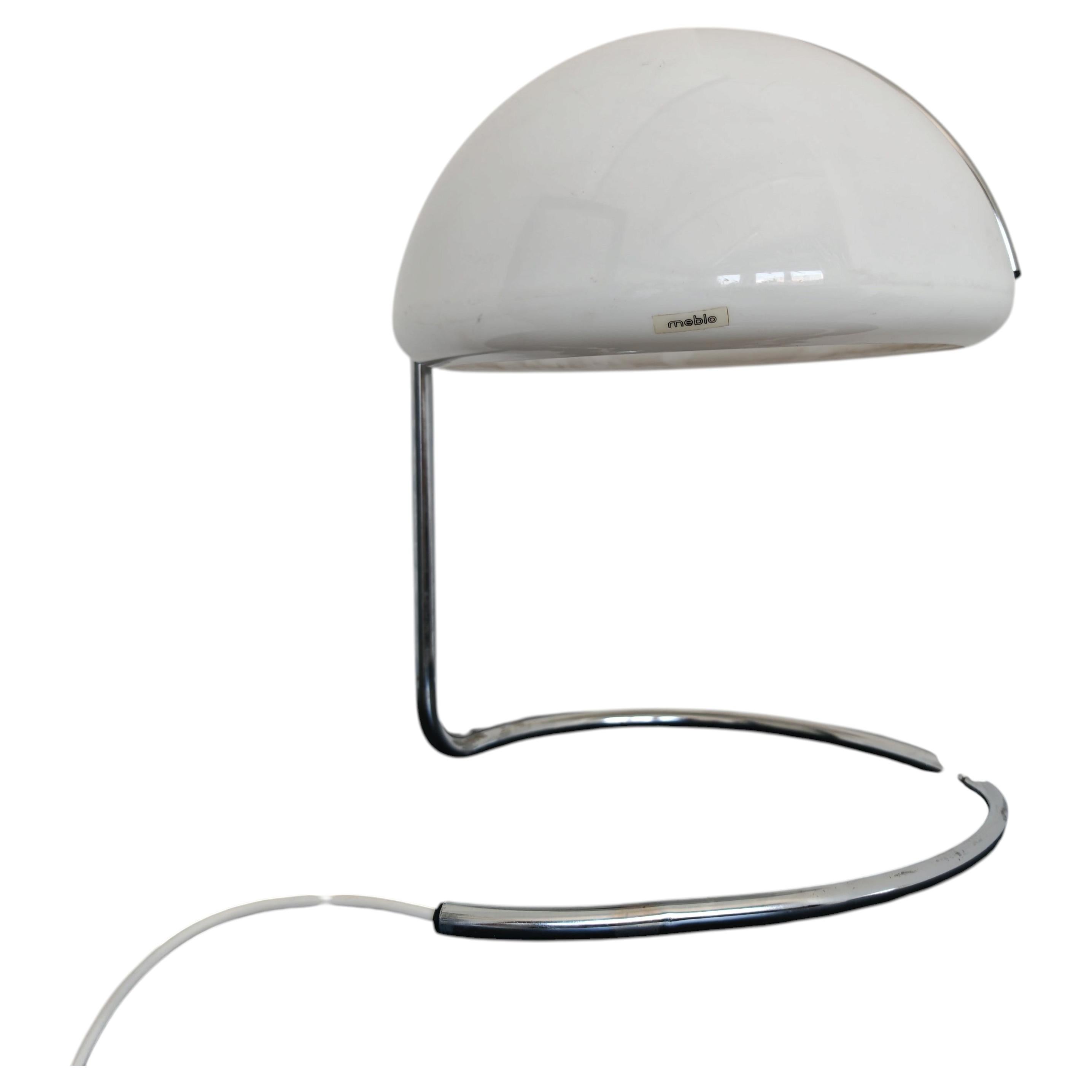 Space Age Table lamp "Conchiglia" by Harvey Guzzini. Yugoslavia 1970s For Sale