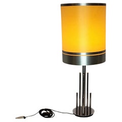 Space Age Table Lamp in Chromed Metal att. to Gaetano Sciolari (1927-1994)