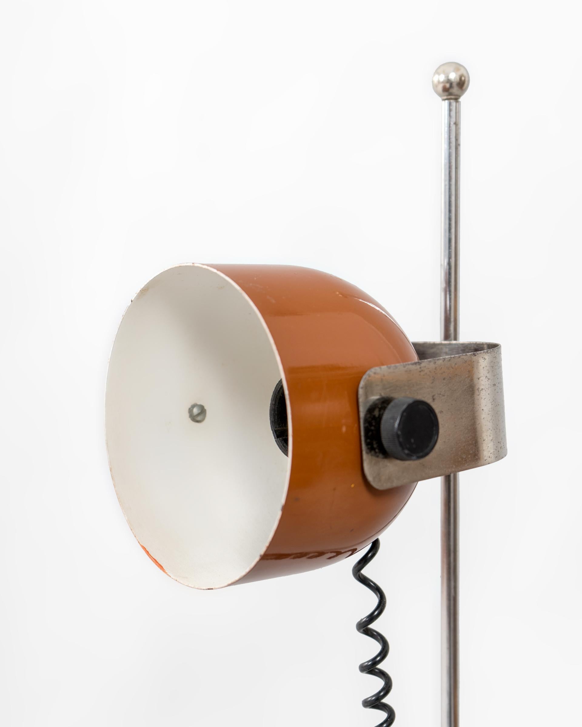 Italian Space Age Table Lamp Made in Italy, circa 1960 For Sale