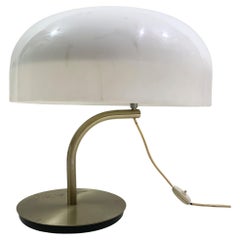 Space Age Table Lamp, Nickel and Plastic, by Gaetano Sciolari for Valenti, 1970s