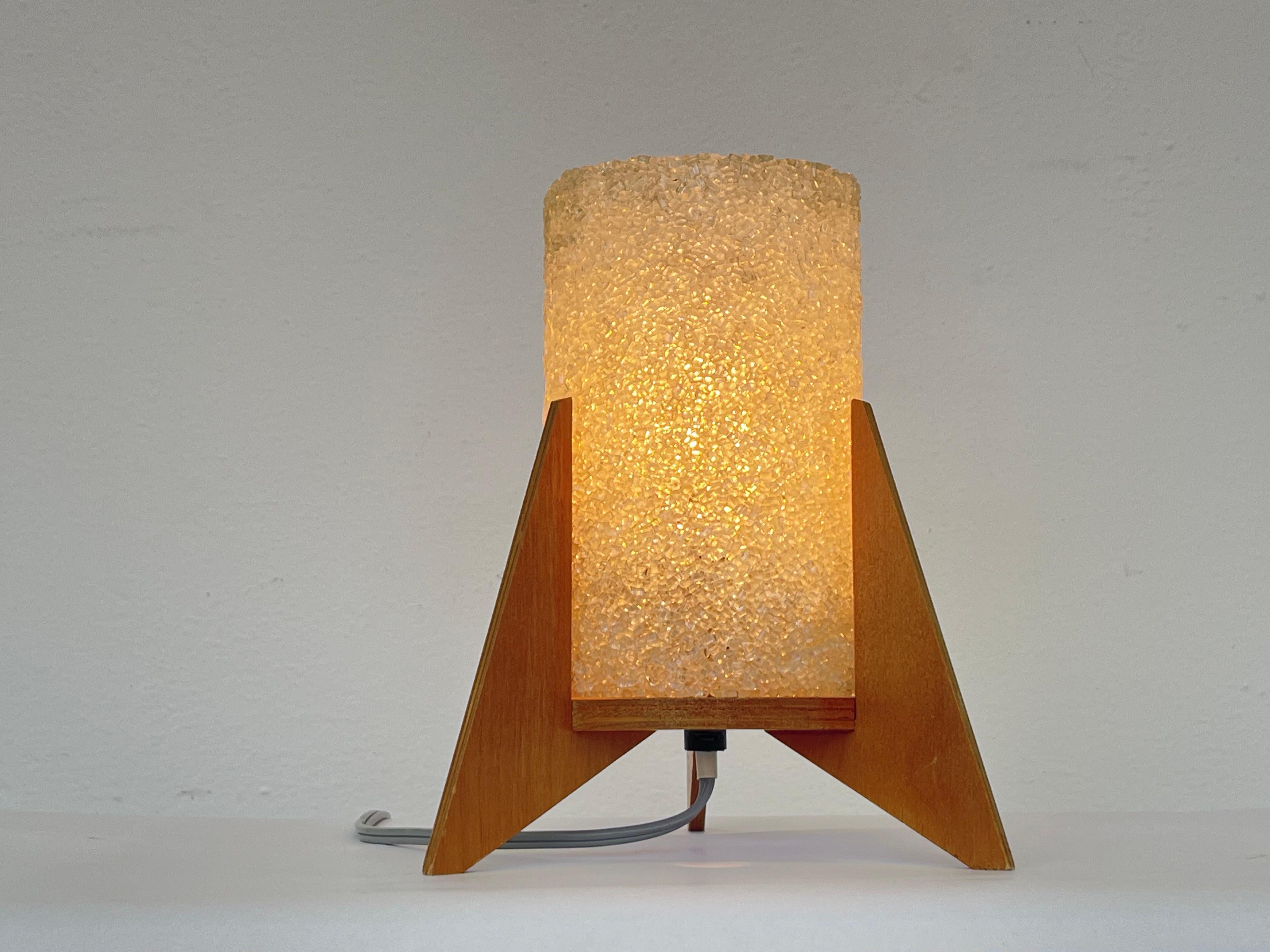 Mid-Century Modern Lampe de table Space age Rocket par Pokrok Zilina, 1970's en vente