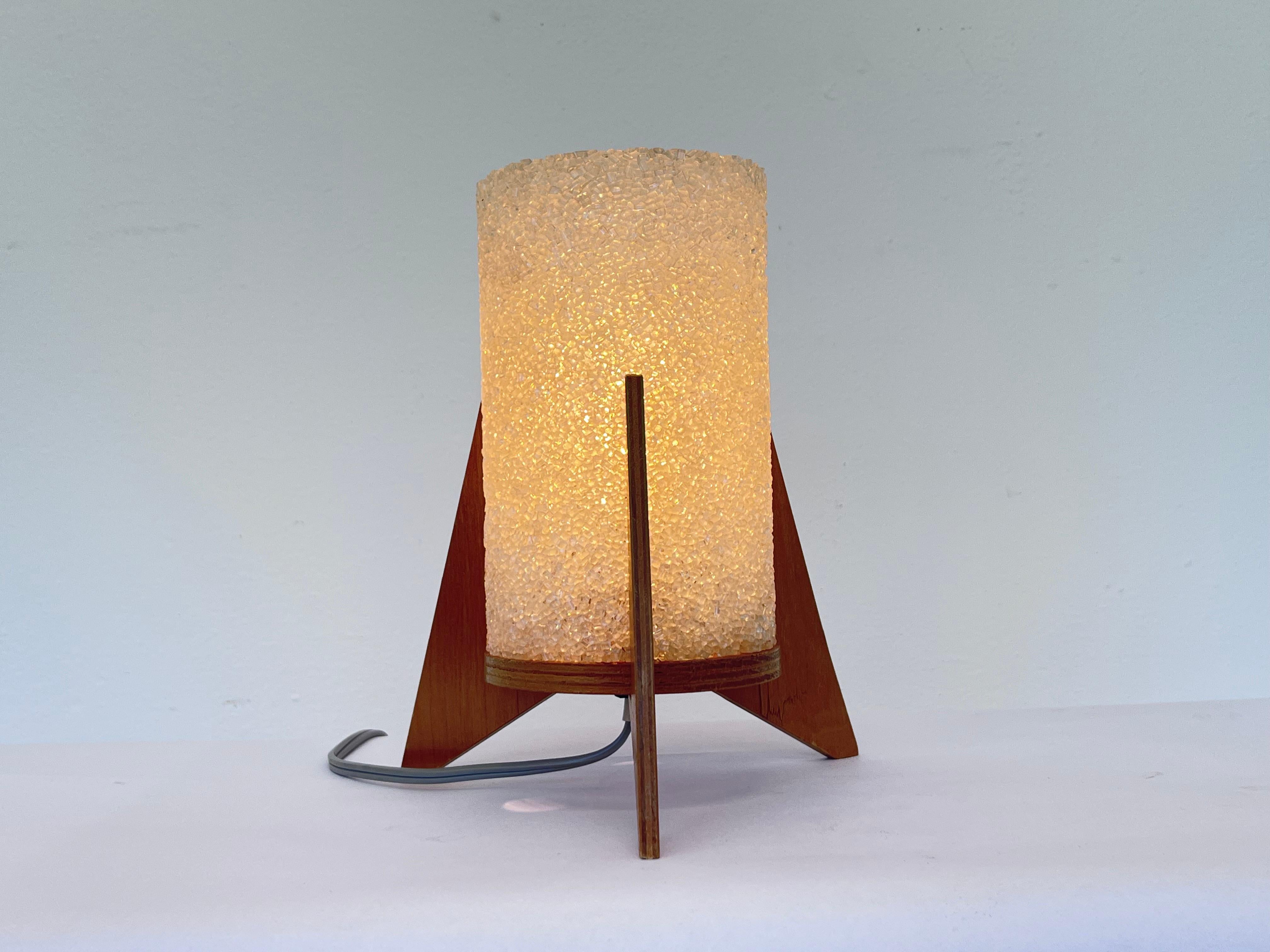 Tchèque Lampe de table Space age Rocket par Pokrok Zilina, 1970's en vente