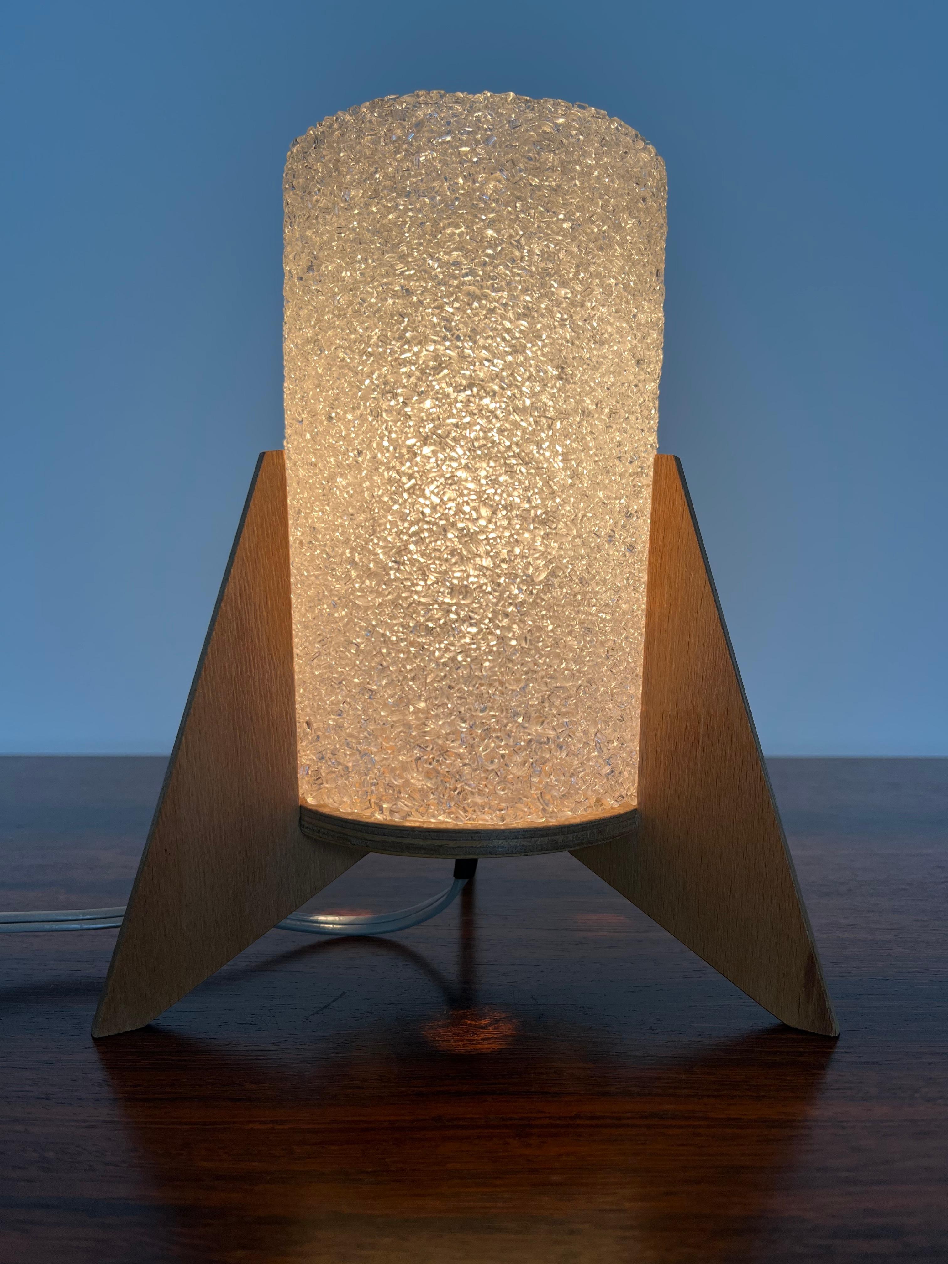 Late 20th Century Space age Table Lamp Rocket by Pokrok Zilina, 1970´s For Sale