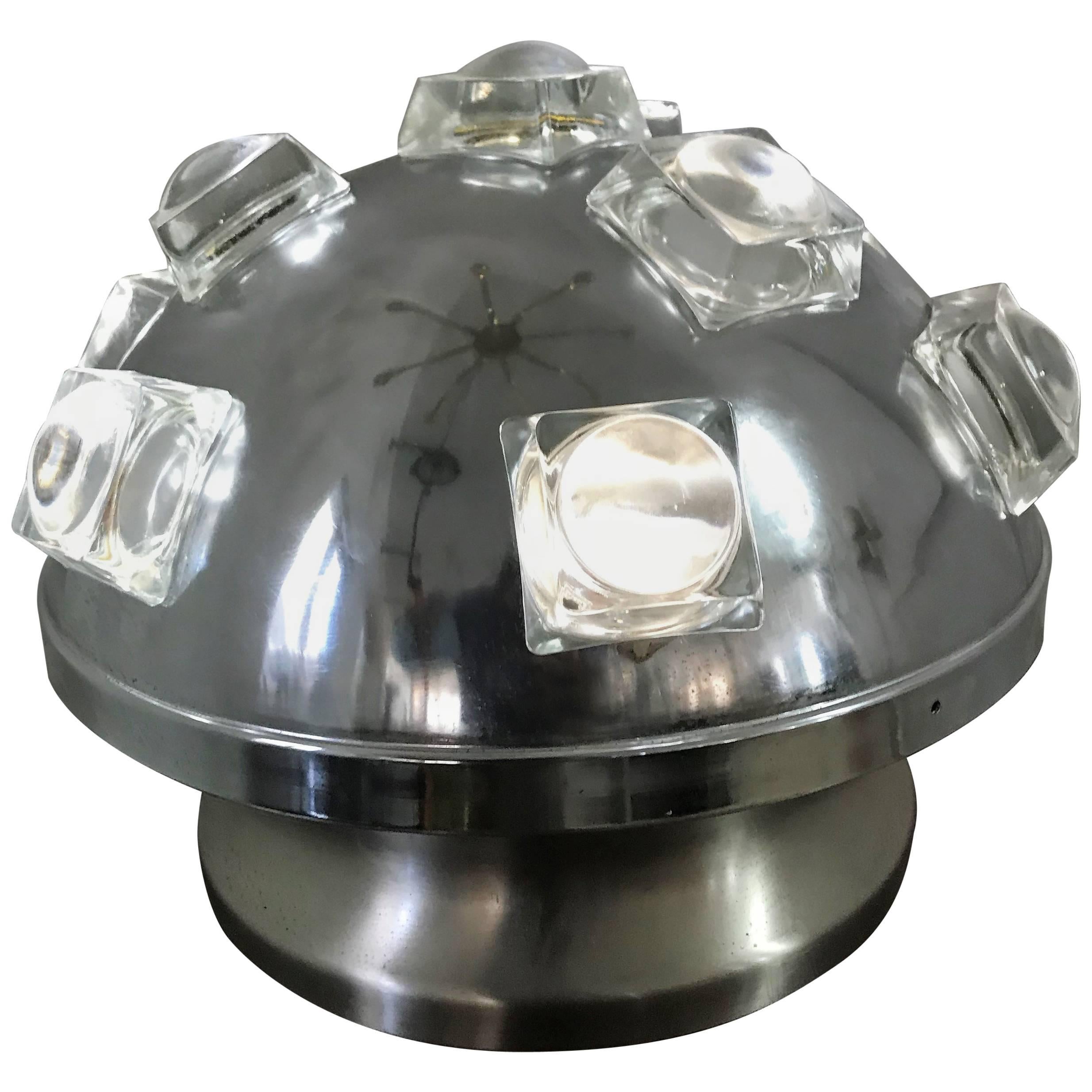 Lampe de l'ère spatiale Oscar Torlasco pour Stilkronen, Italie, 1960