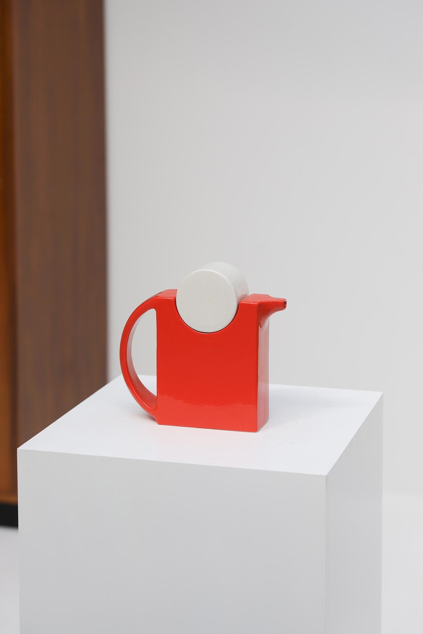 Tetera / cafetera de la Era Espacial Por Sele Arte Nove, Italia, 1960S Italiano