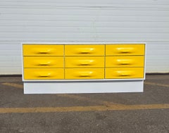 Space Age Treco By Giovanni Maur 9 Drawer Dresser 1970s