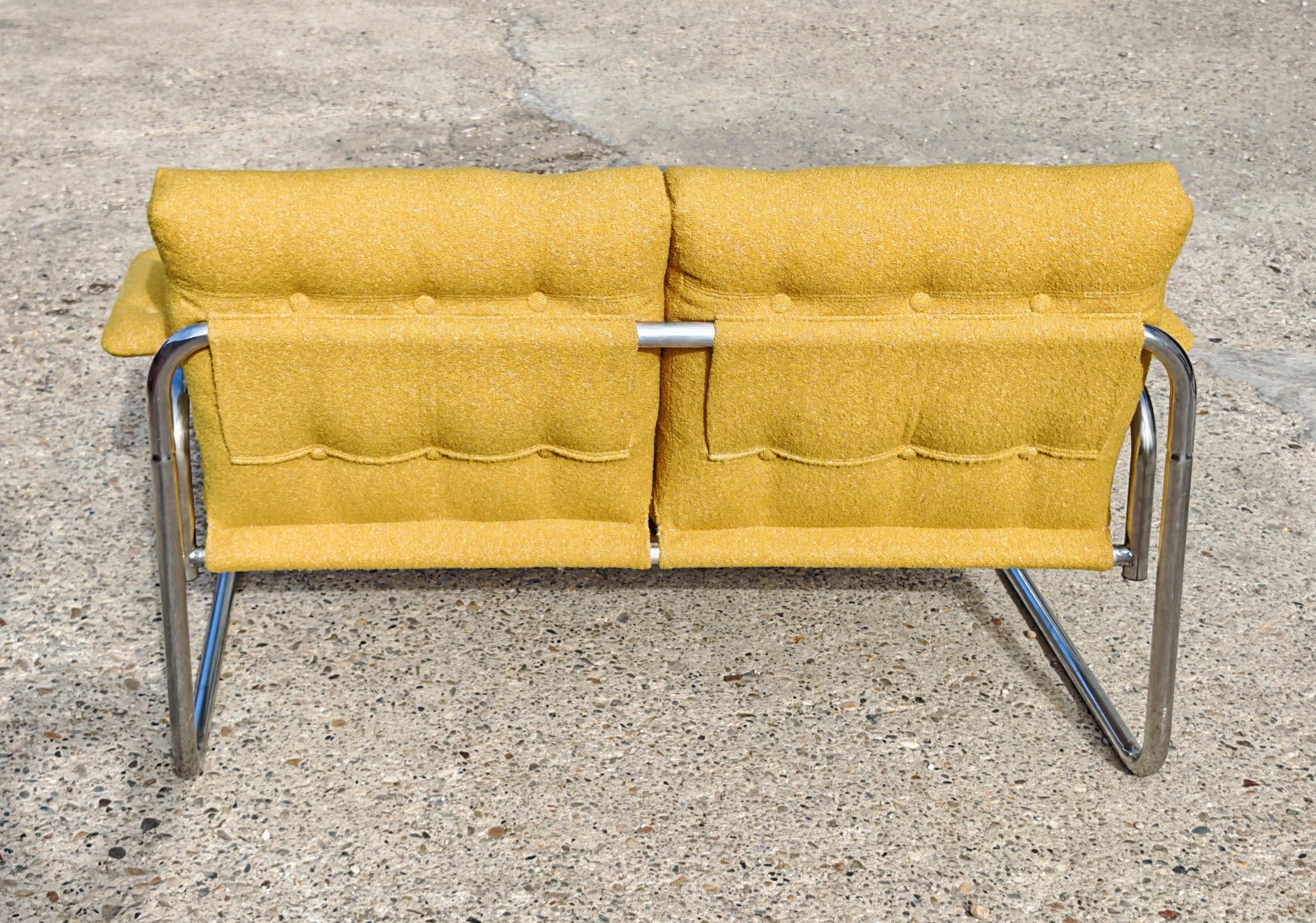 Canapé 2 places tubulaire de Space, designé par Johan Bertil Haggstrom pour IKEA en vente 6