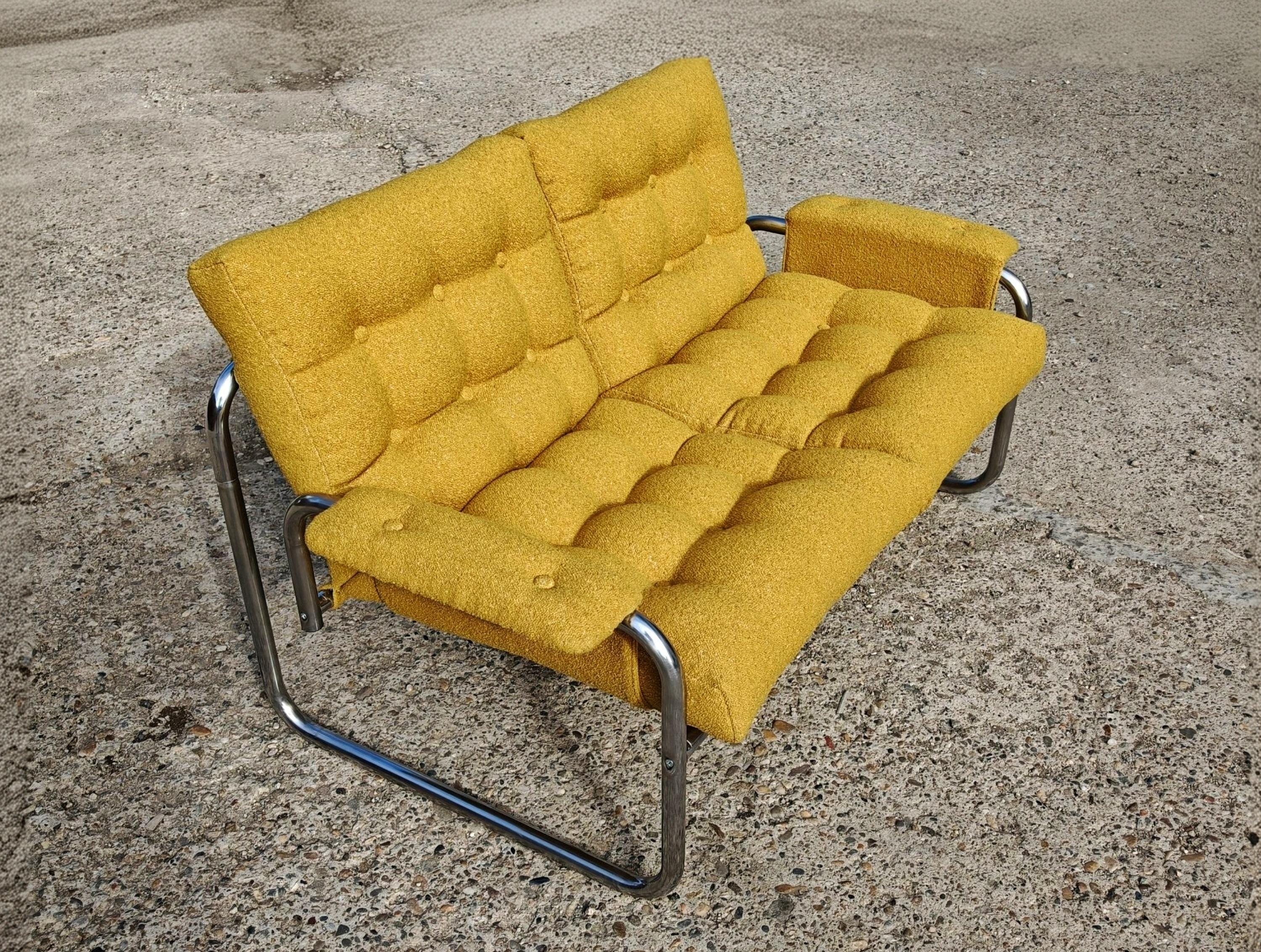 Canapé 2 places tubulaire de Space, designé par Johan Bertil Haggstrom pour IKEA en vente 8