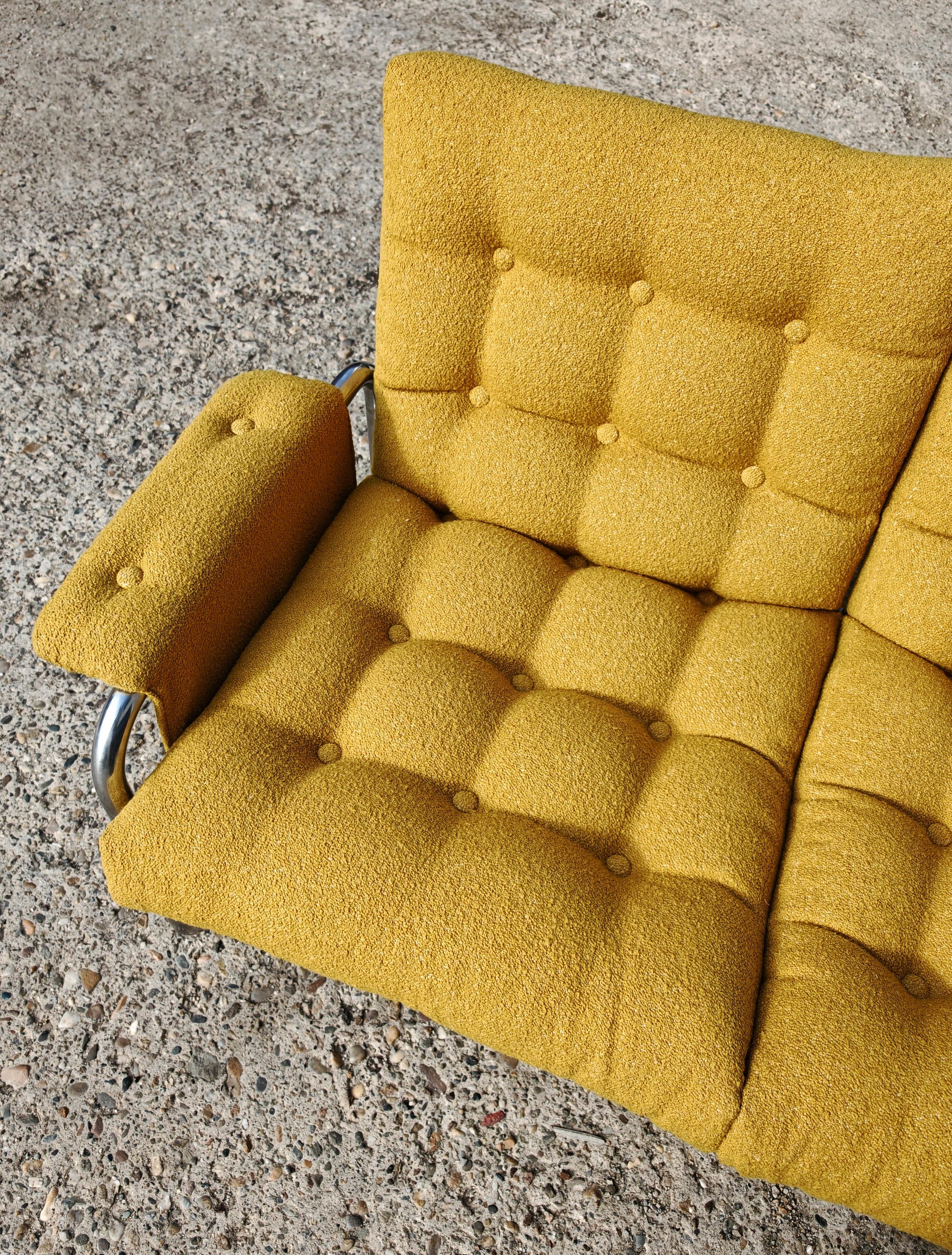 Canapé 2 places tubulaire de Space, designé par Johan Bertil Haggstrom pour IKEA en vente 9