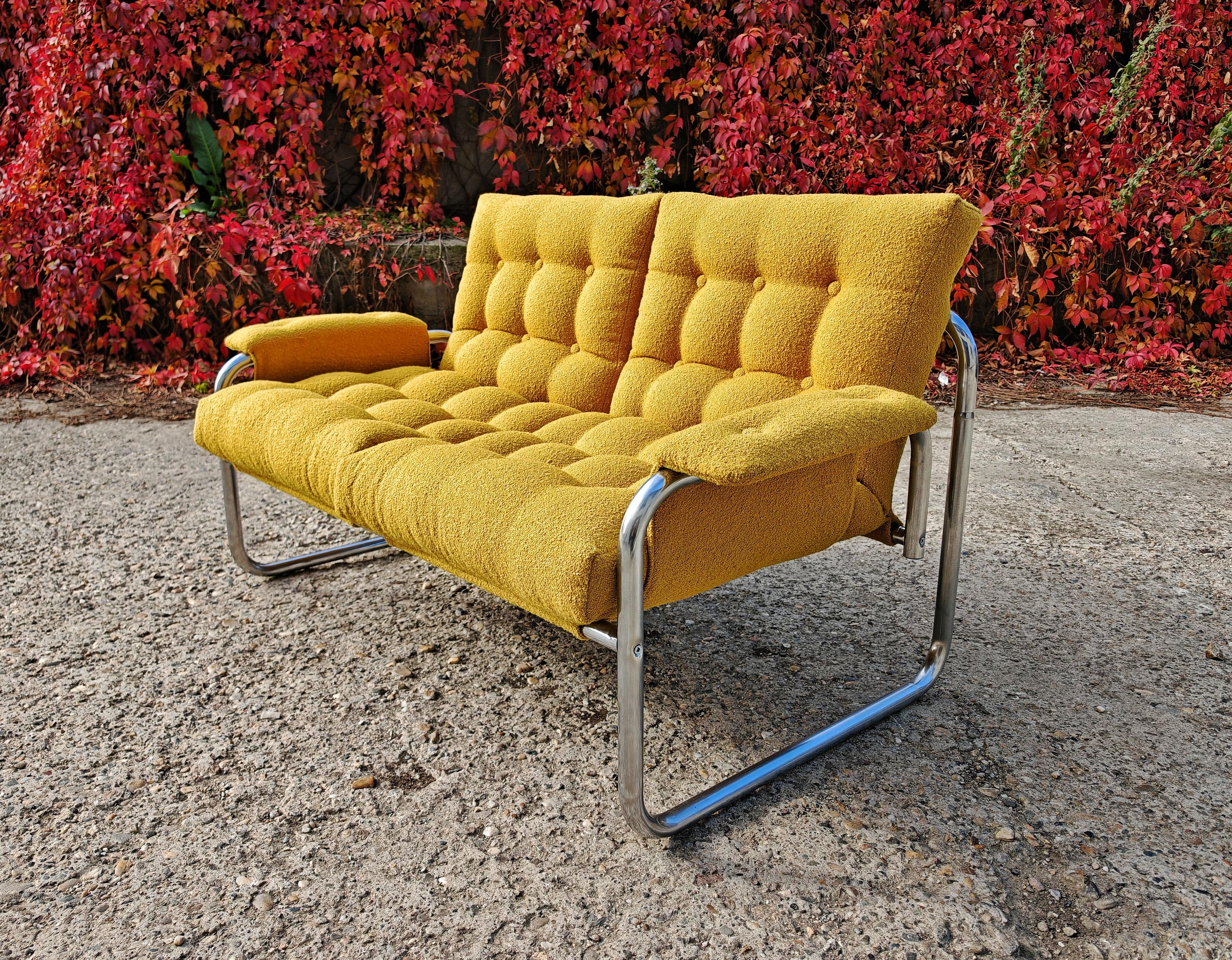 Canapé 2 places tubulaire de Space, designé par Johan Bertil Haggstrom pour IKEA en vente 12
