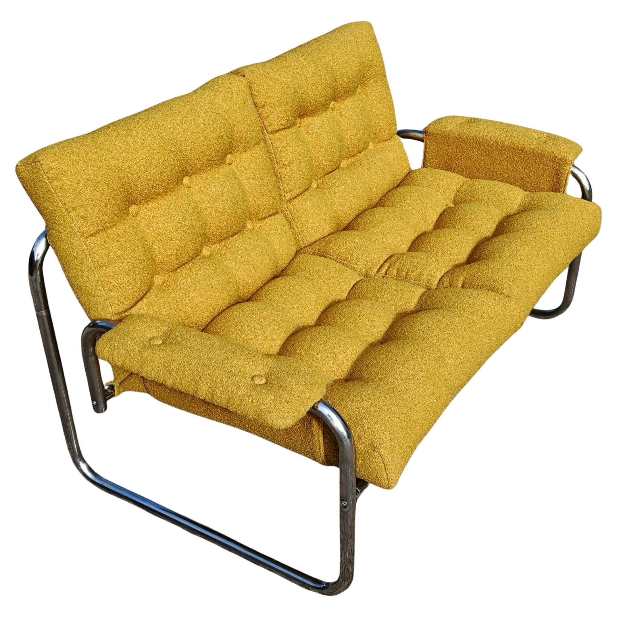 Canapé 2 places tubulaire de Space, designé par Johan Bertil Haggstrom pour IKEA en vente