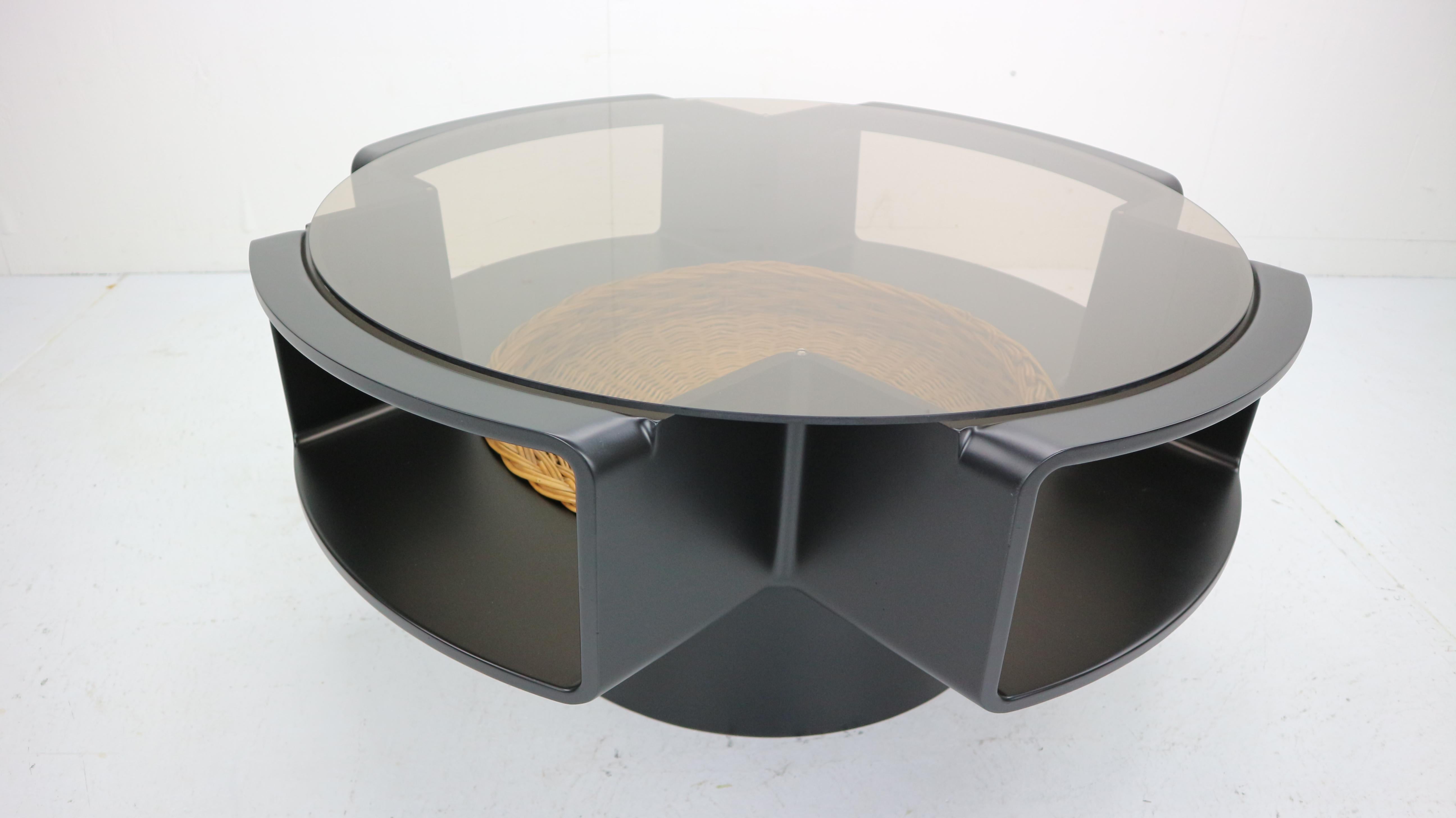 Late 20th Century  'Curver' Coffee Table in the manner of Jean Maneval , 1960