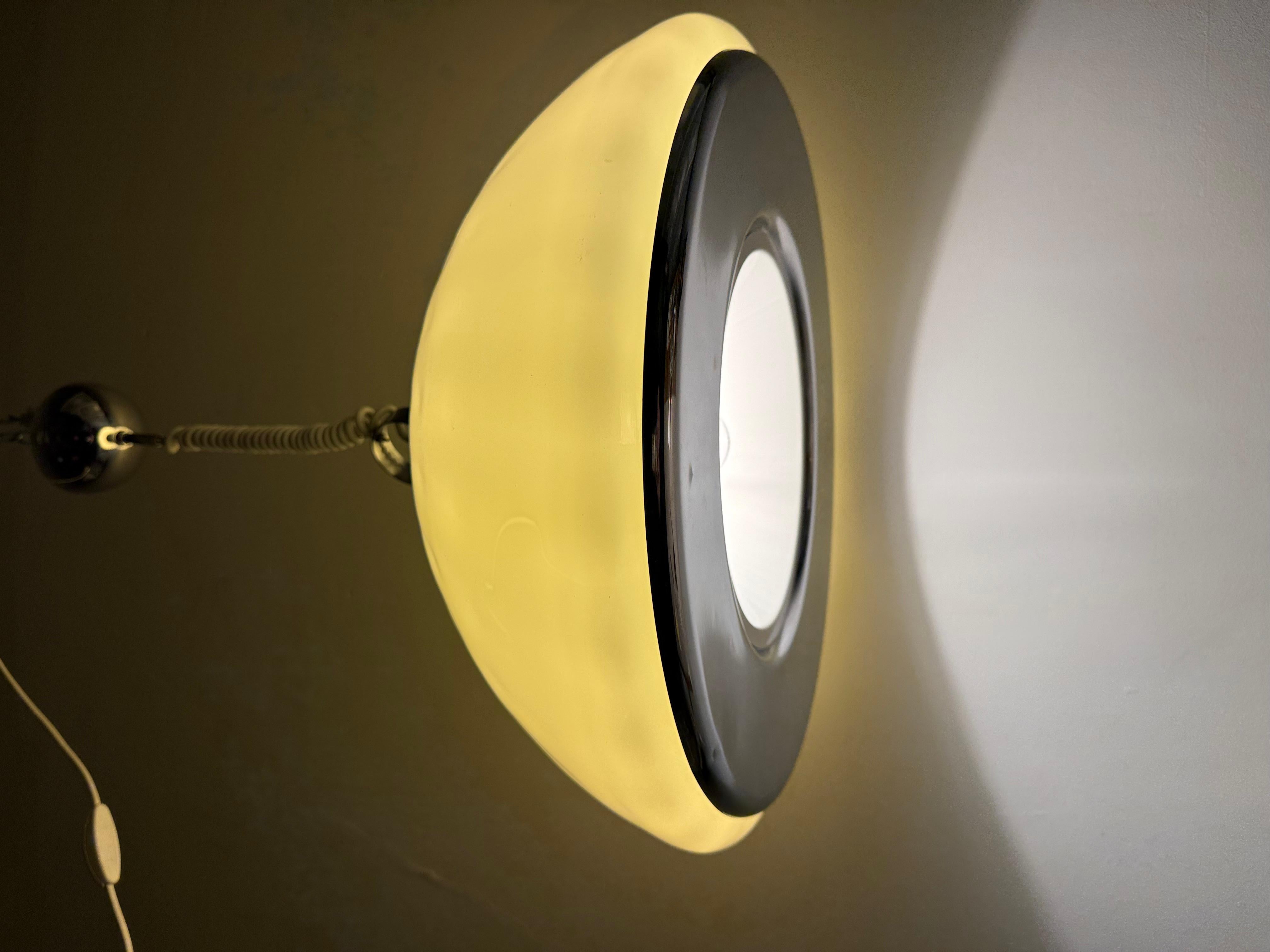 Lampada a sospensione UFO in vetro di Murano, anni '70, Italia in vendita 6