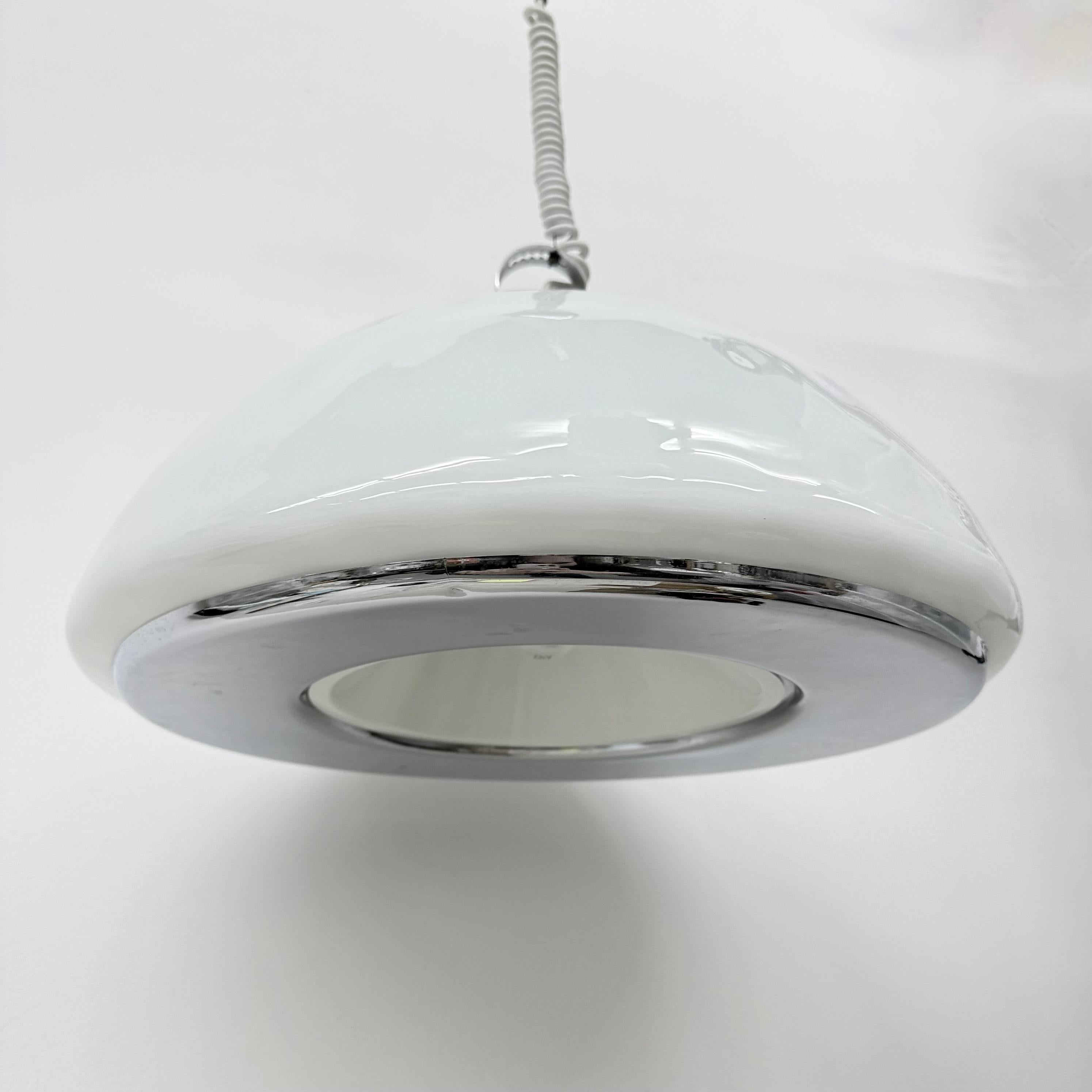 XVII secolo Lampada a sospensione UFO in vetro di Murano, anni '70, Italia in vendita